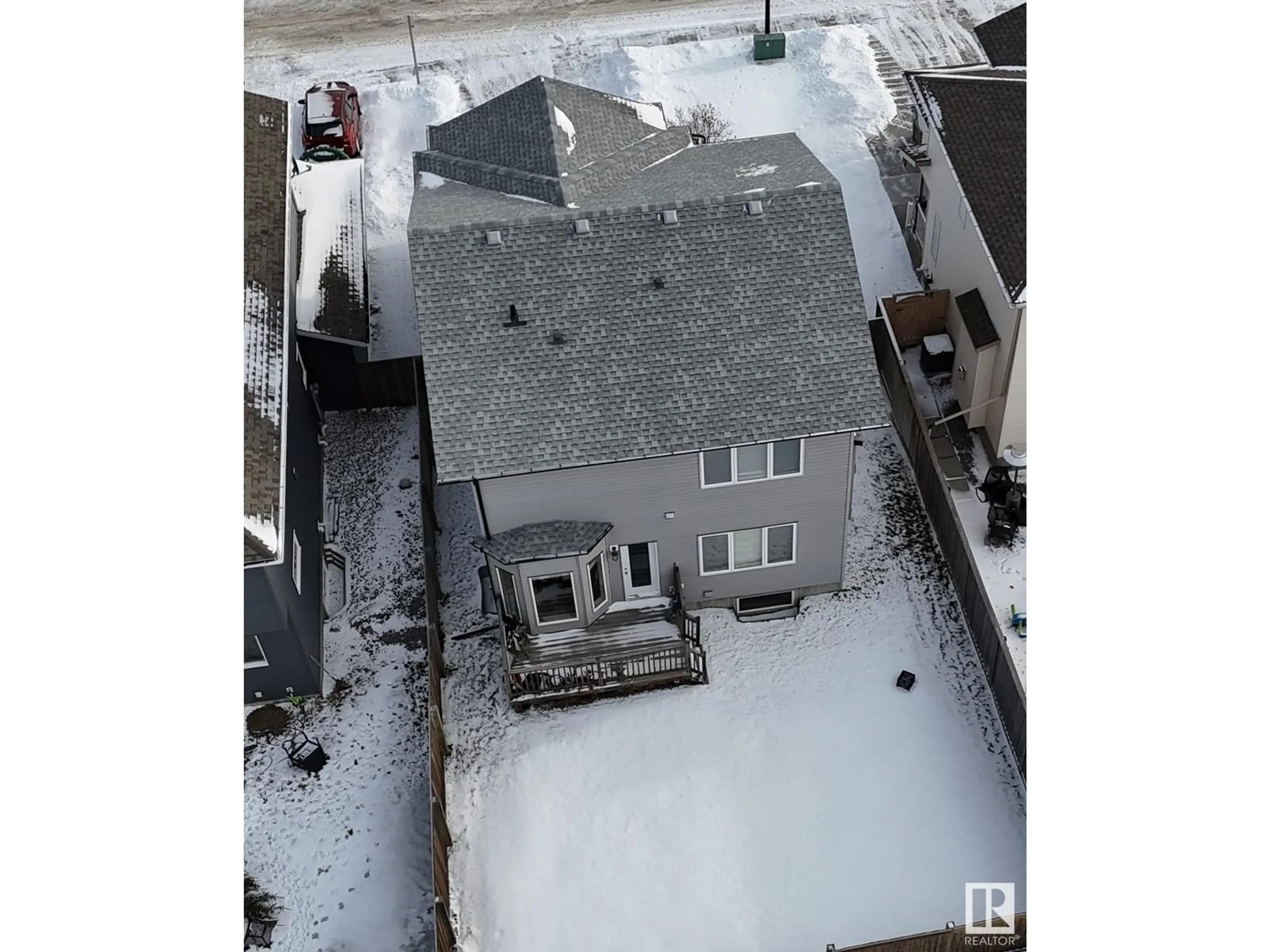 A pic from outside/outdoor area/front of a property/back of a property/a pic from drone, city buildings view from balcony for 4133 42 ST, Drayton Valley Alberta T7A1S2