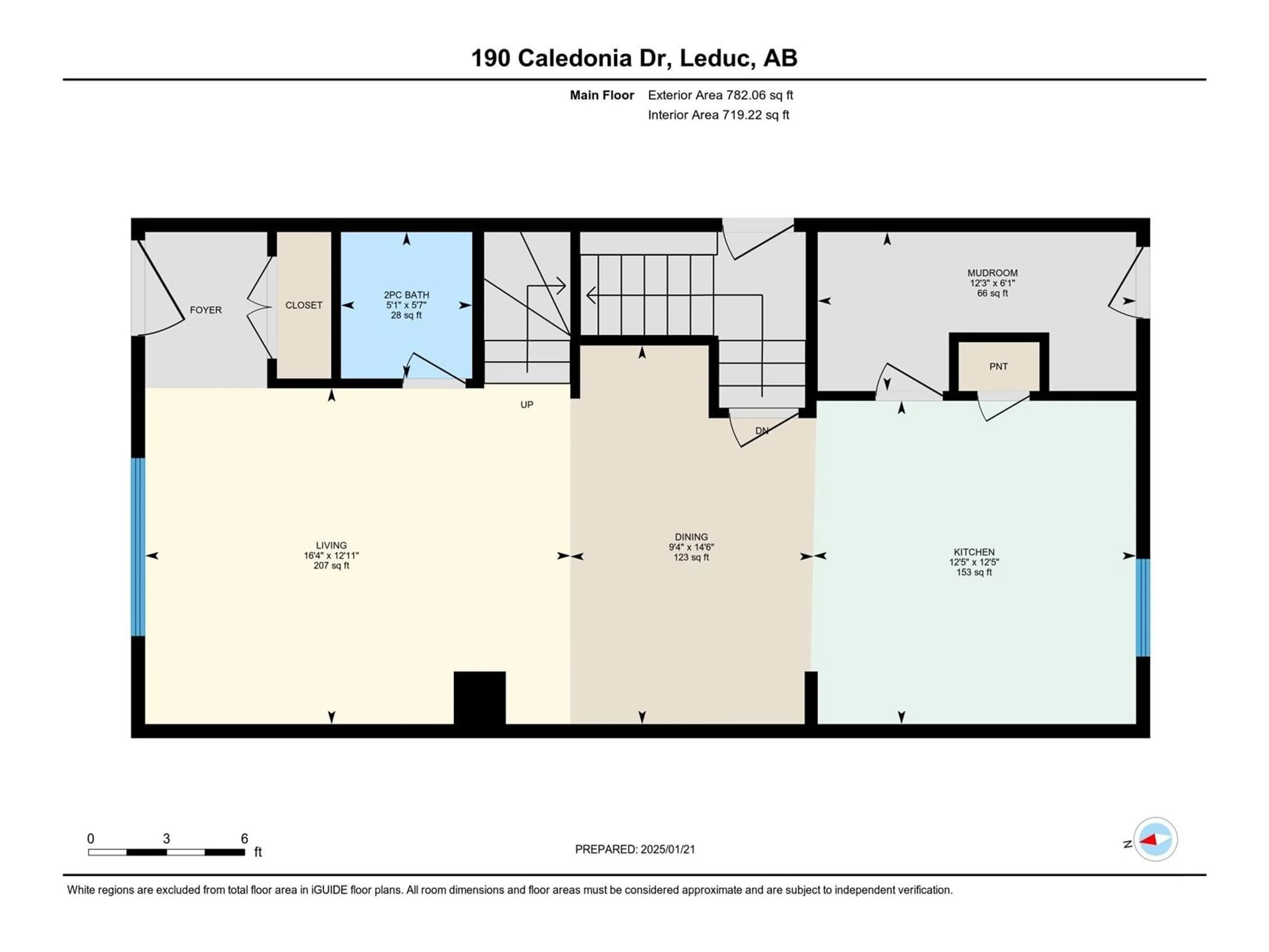 Floor plan for 190 CALEDONIA DR, Leduc Alberta T9E0S9