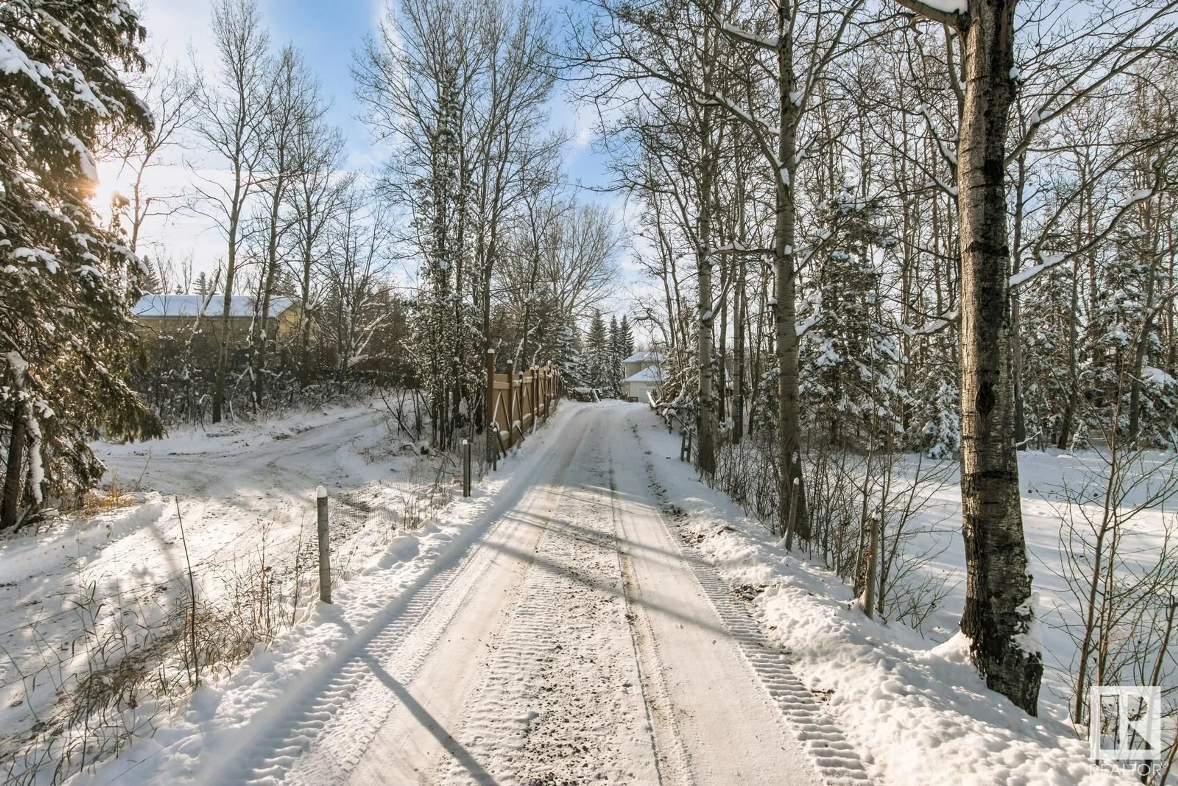 A pic from outside/outdoor area/front of a property/back of a property/a pic from drone, forest/trees view for #2 51504 RGE ROAD 264, Rural Parkland County Alberta T7Y1E3