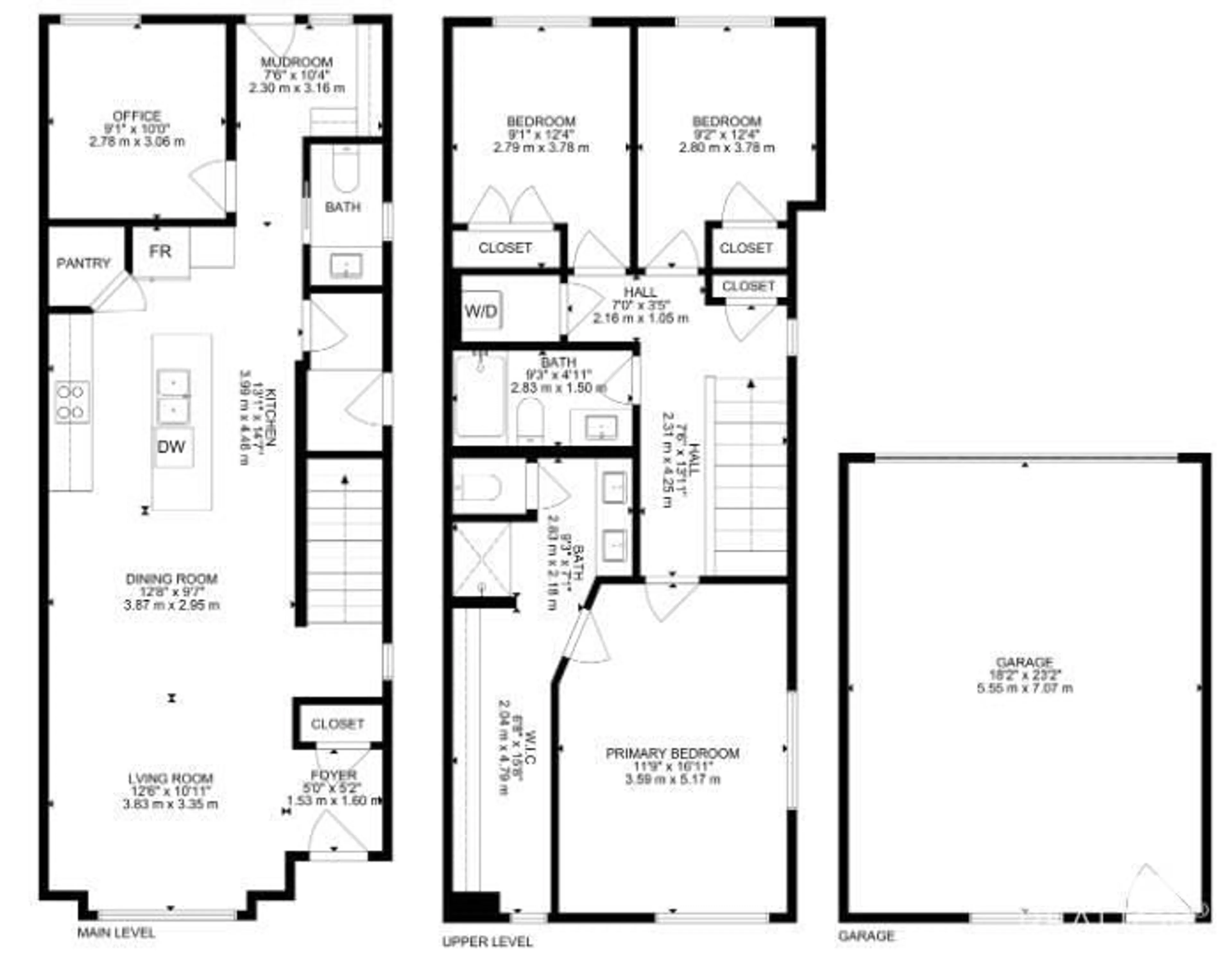 Floor plan for 9452 150 ST NW, Edmonton Alberta T5R1G7