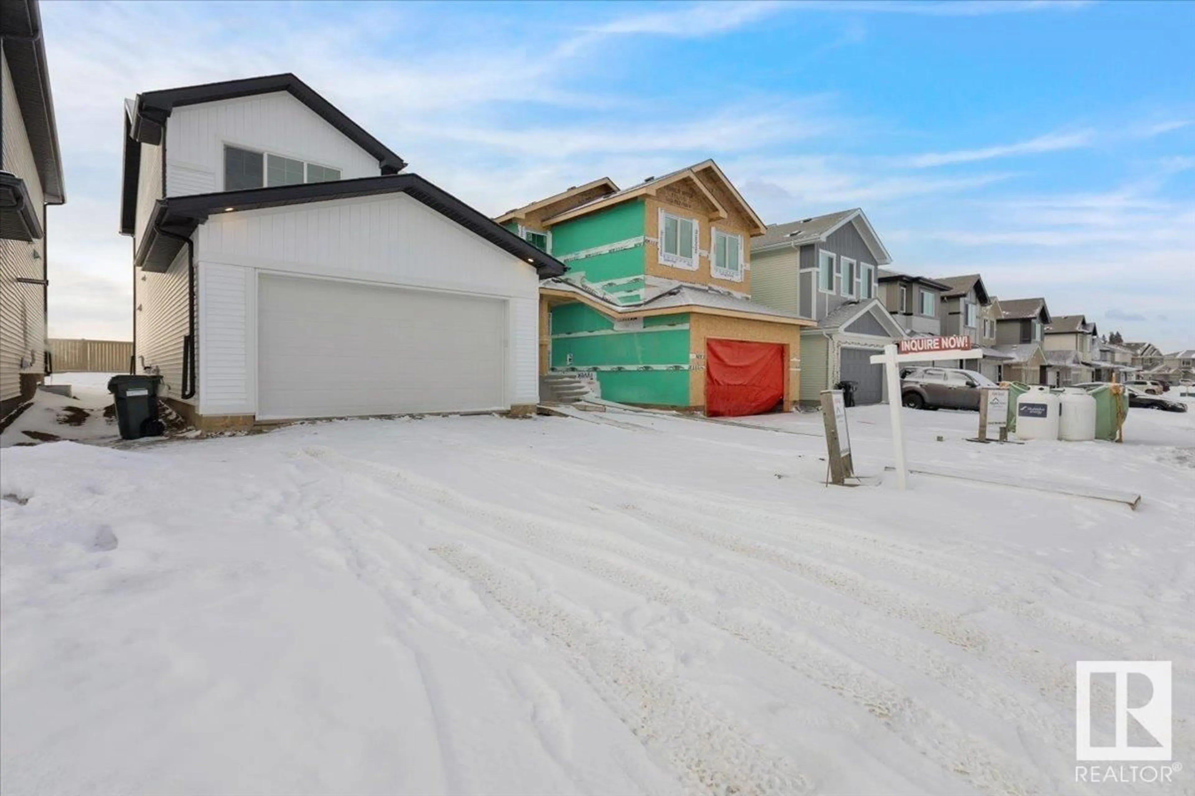 A pic from outside/outdoor area/front of a property/back of a property/a pic from drone, street for 31 SPRINGBROOK WD, Spruce Grove Alberta T7X0E7