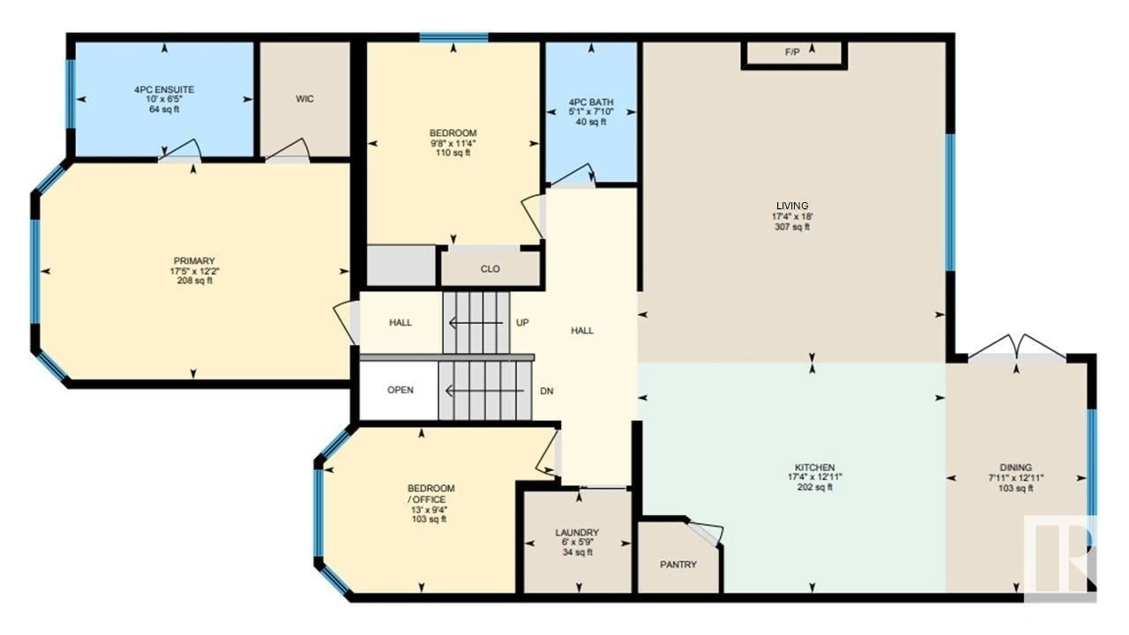 Floor plan for 106 COPPERHEAD PL, Stony Plain Alberta T7Z0A7