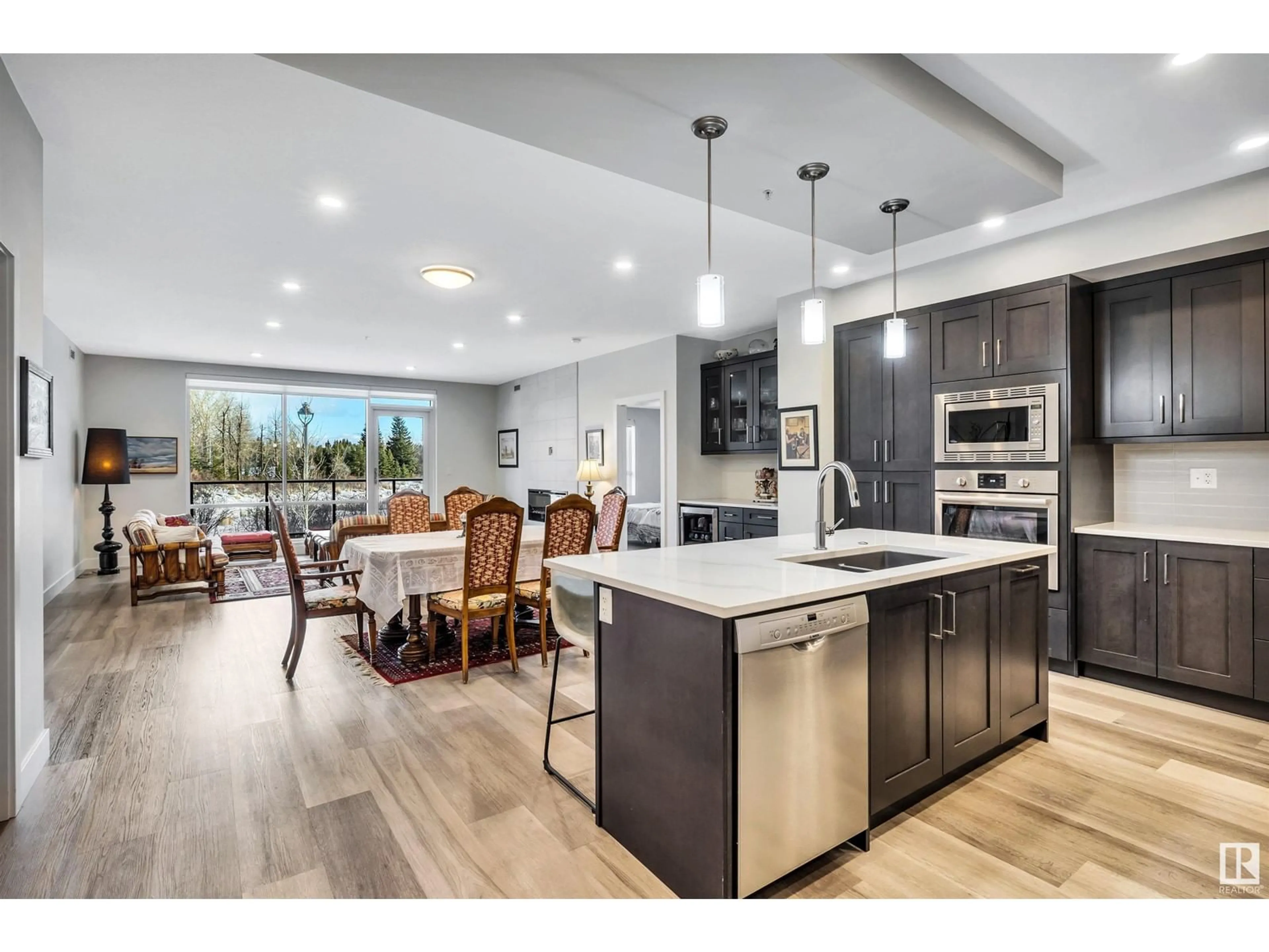 Open concept kitchen, unknown for #112 200 BELLEROSE DR, St. Albert Alberta T8N7P7