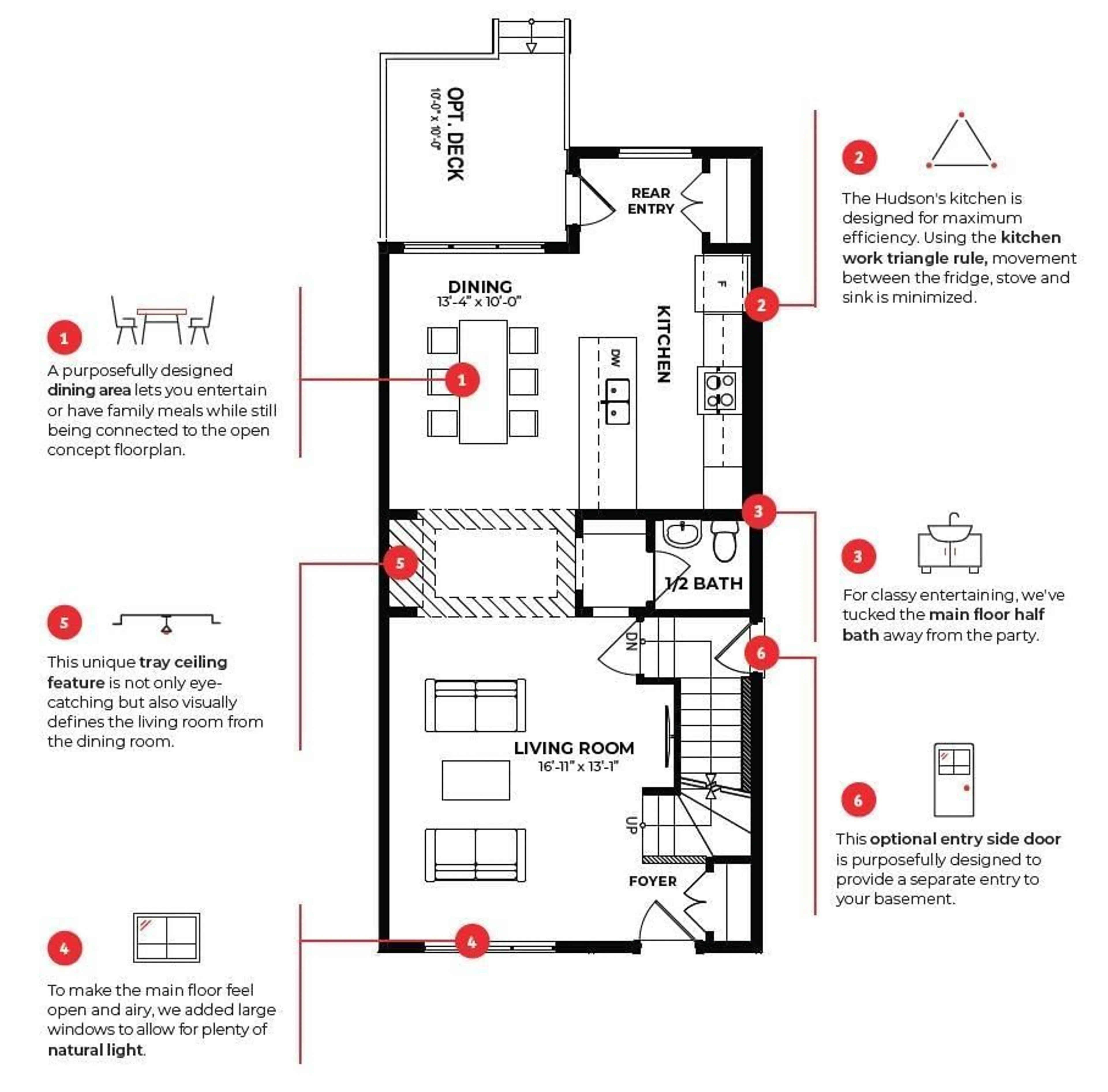 Floor plan for 2119 Crossbill LN NW, Edmonton Alberta X0X0X0