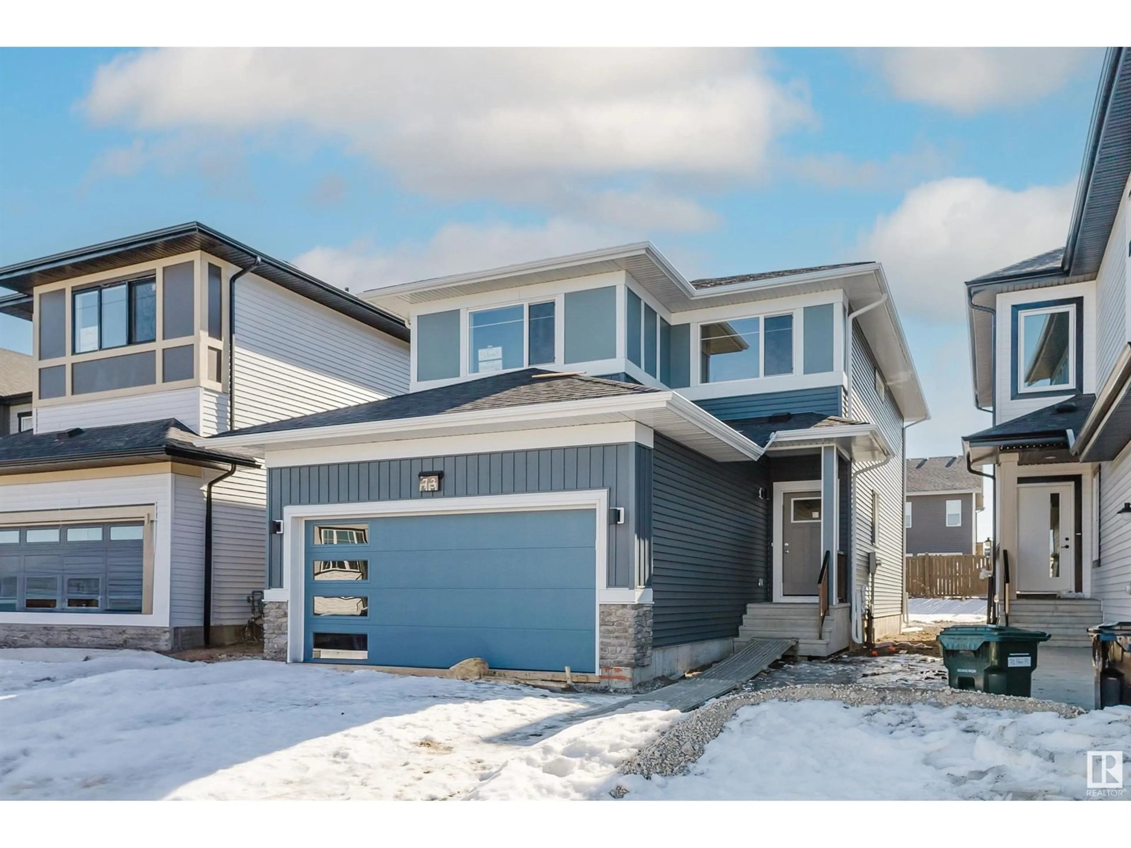 Home with vinyl exterior material, street for 73 PENN PL, Spruce Grove Alberta T7X2W7