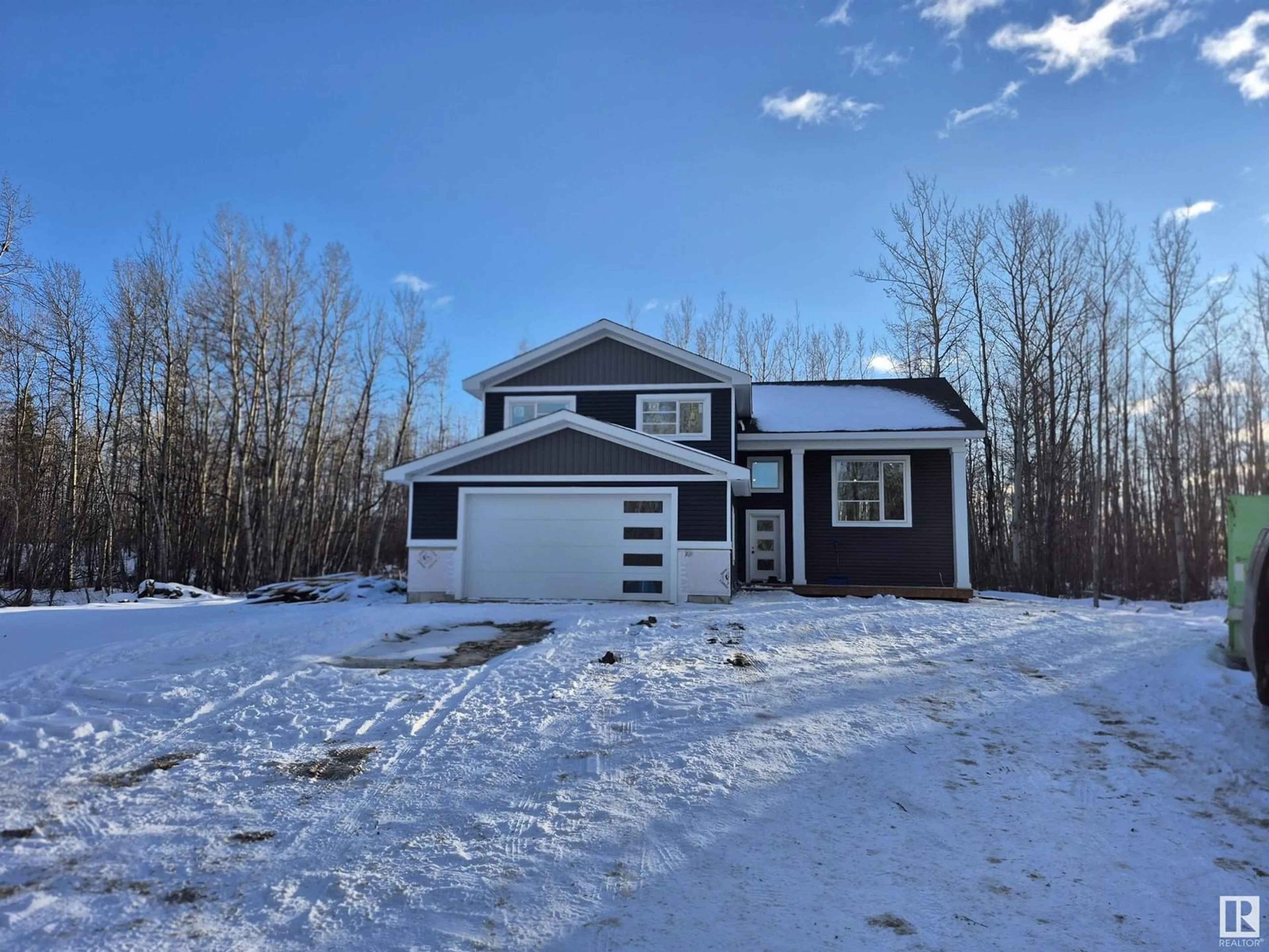 A pic from outside/outdoor area/front of a property/back of a property/a pic from drone, street for #29C 54228 RANGE ROAD 12, Rural Lac Ste. Anne County Alberta T0E1V2