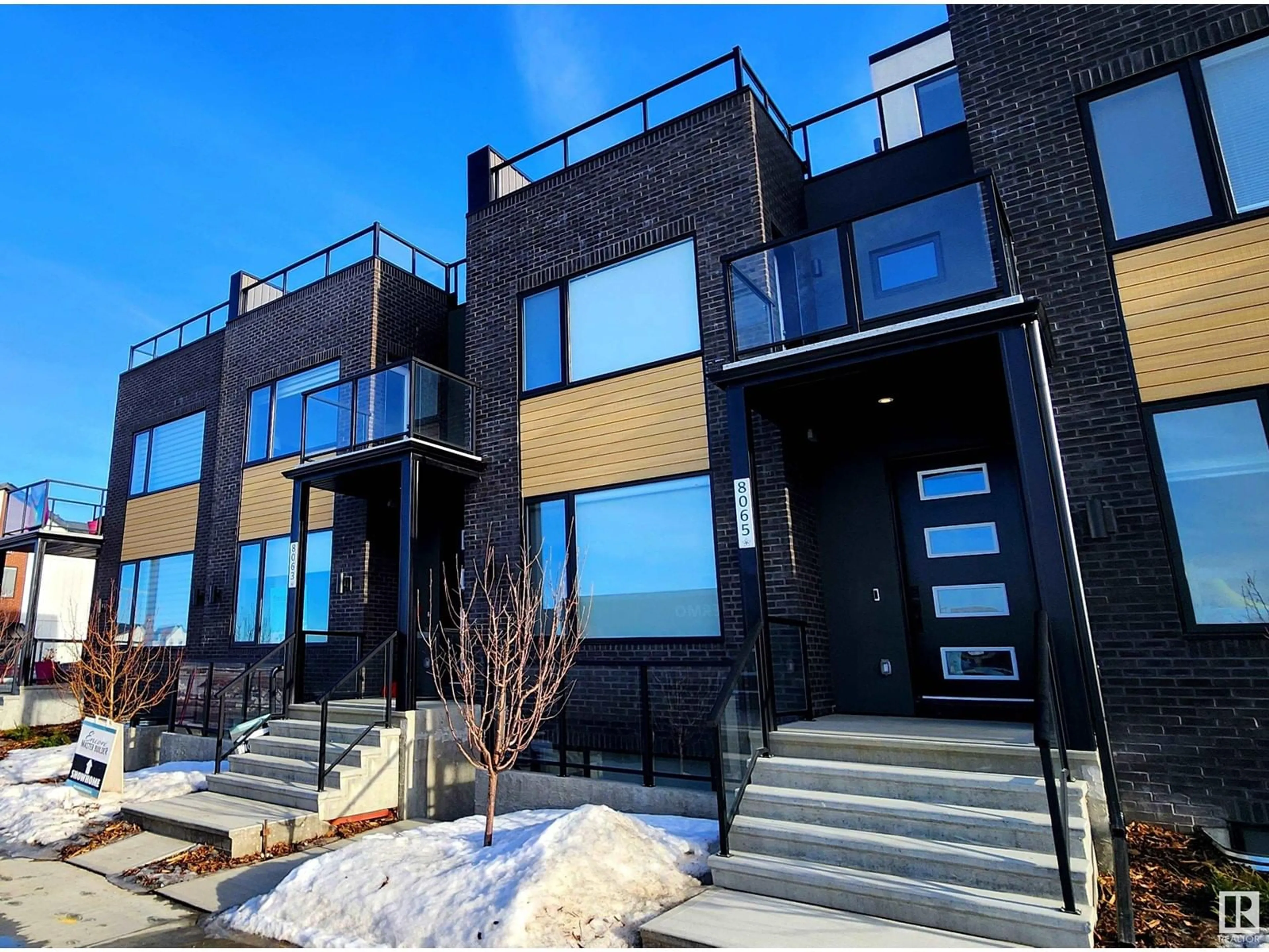 Home with brick exterior material, street for 8063 CEDRIC MAH RD, Edmonton Alberta T5G2Z4