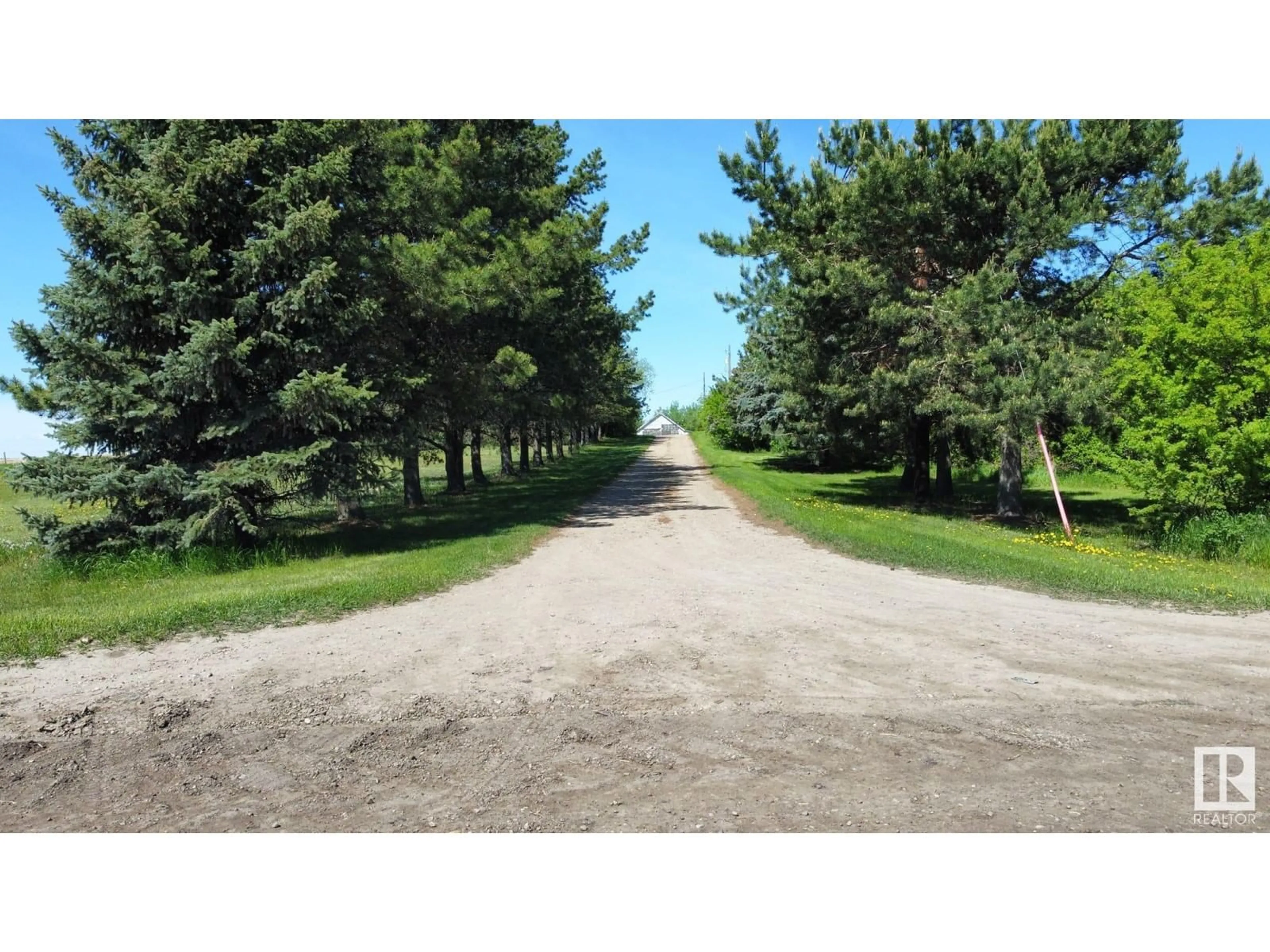 A pic from outside/outdoor area/front of a property/back of a property/a pic from drone, street for 54230 RR 255, St. Albert Alberta T8T0T6