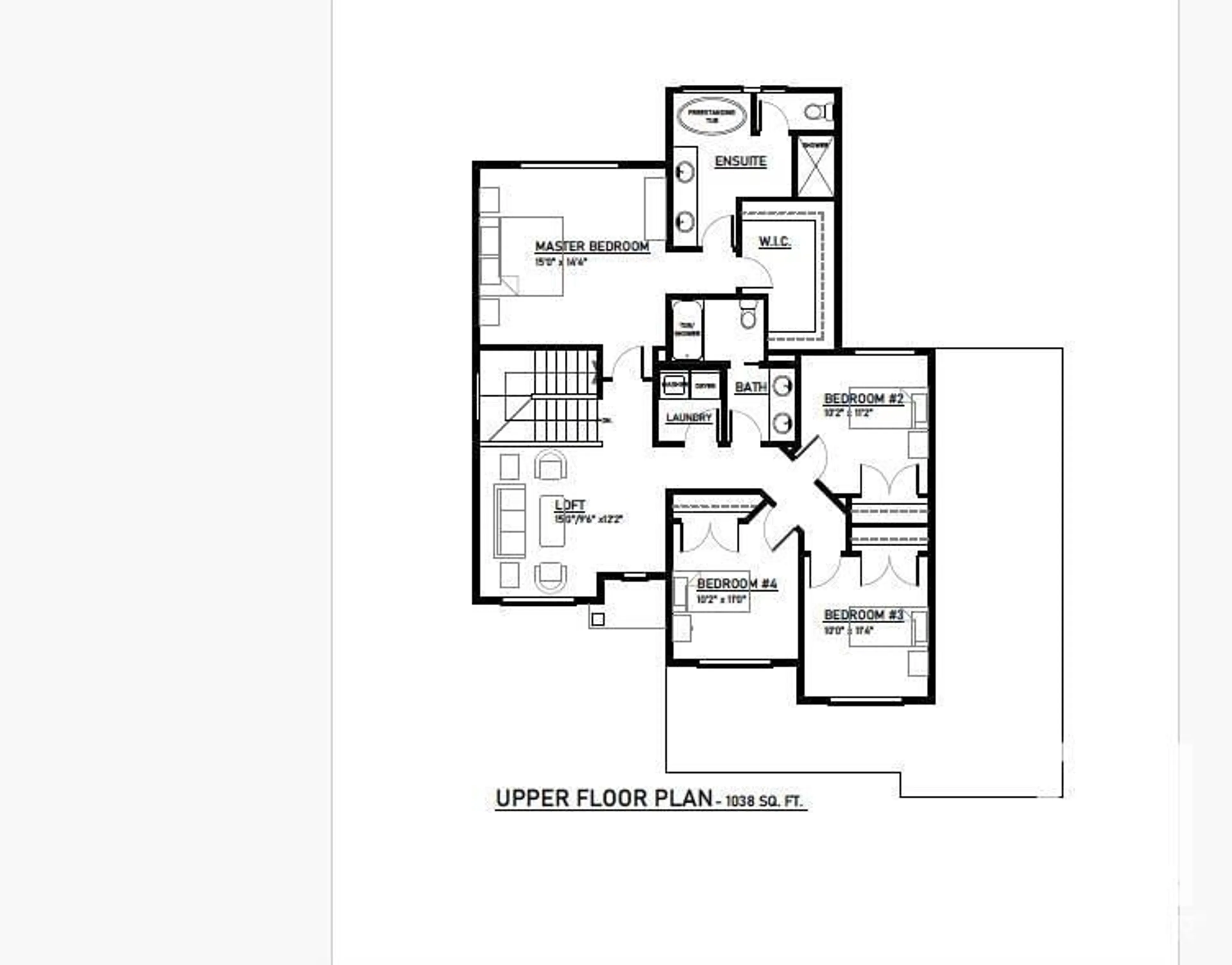 Floor plan for 9 Holdin Court, Spruce Grove Alberta T7X0Y4