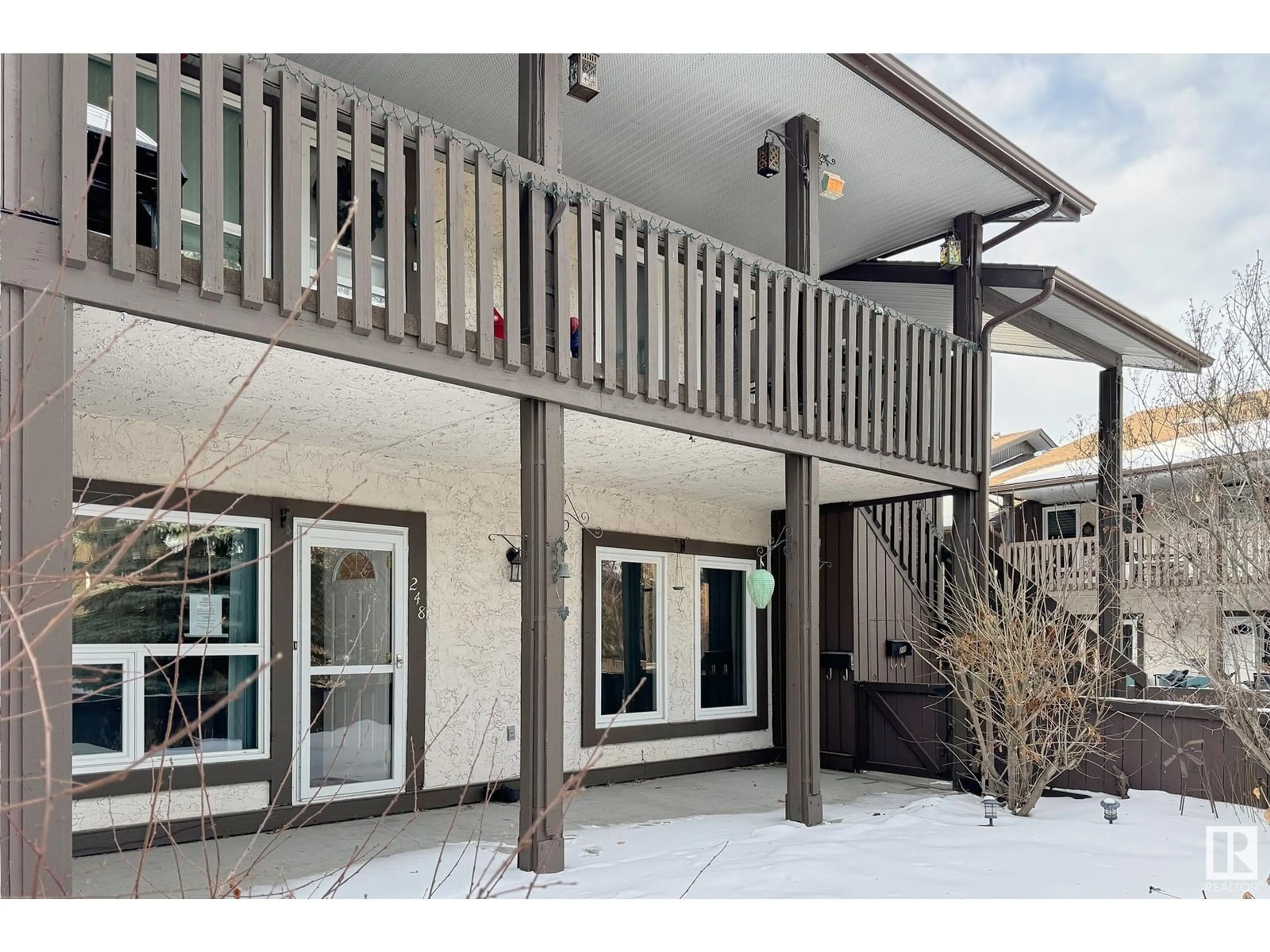 Patio, street for 248 SURREY GARDENS GD NW, Edmonton Alberta T5T1Z3