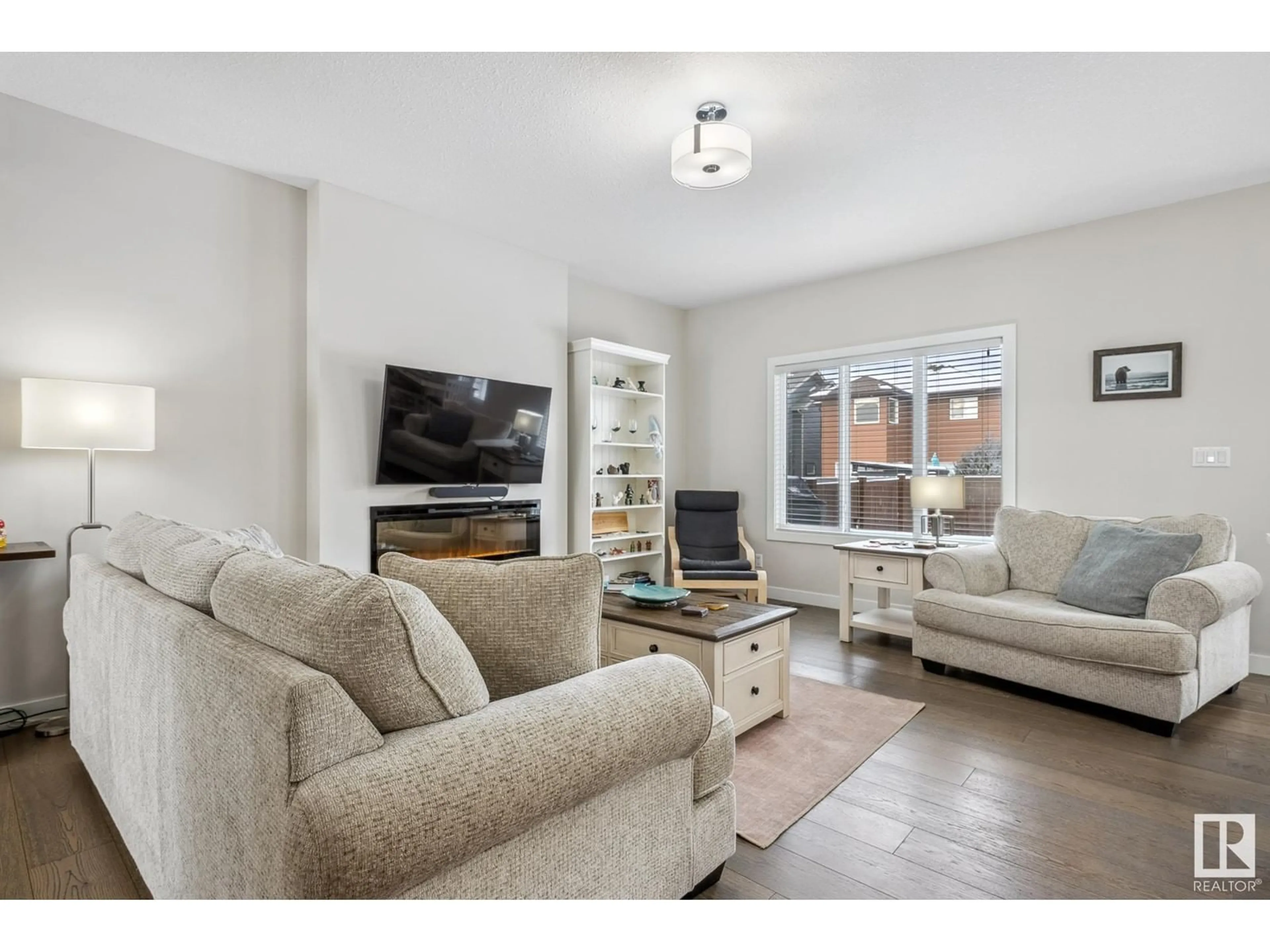 Living room with furniture, unknown for 32 PRESCOTT CL, Spruce Grove Alberta T7X0R3