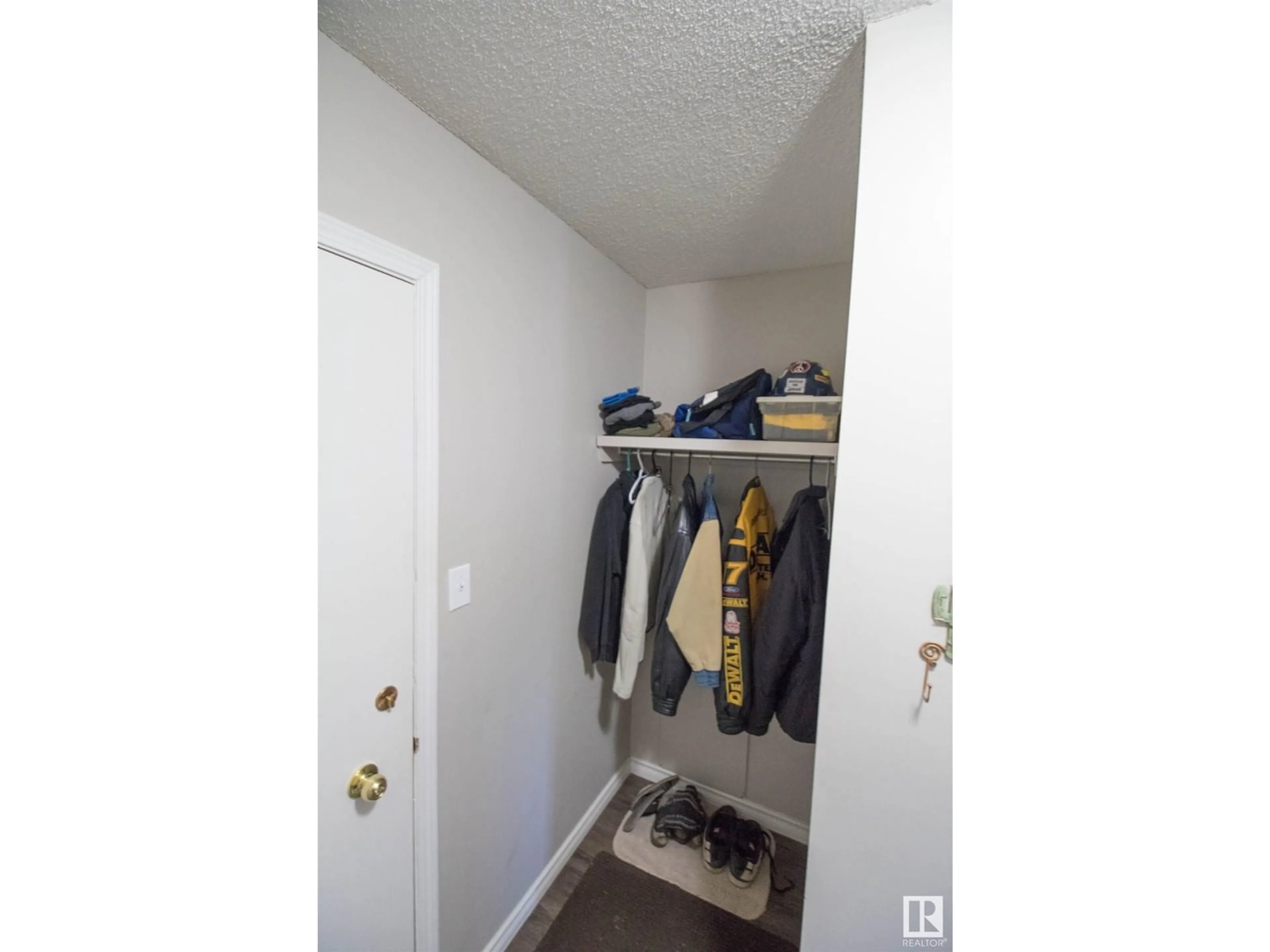 Storage room or clothes room or walk-in closet for #304 14903 92 AV NW, Edmonton Alberta T5R5B5