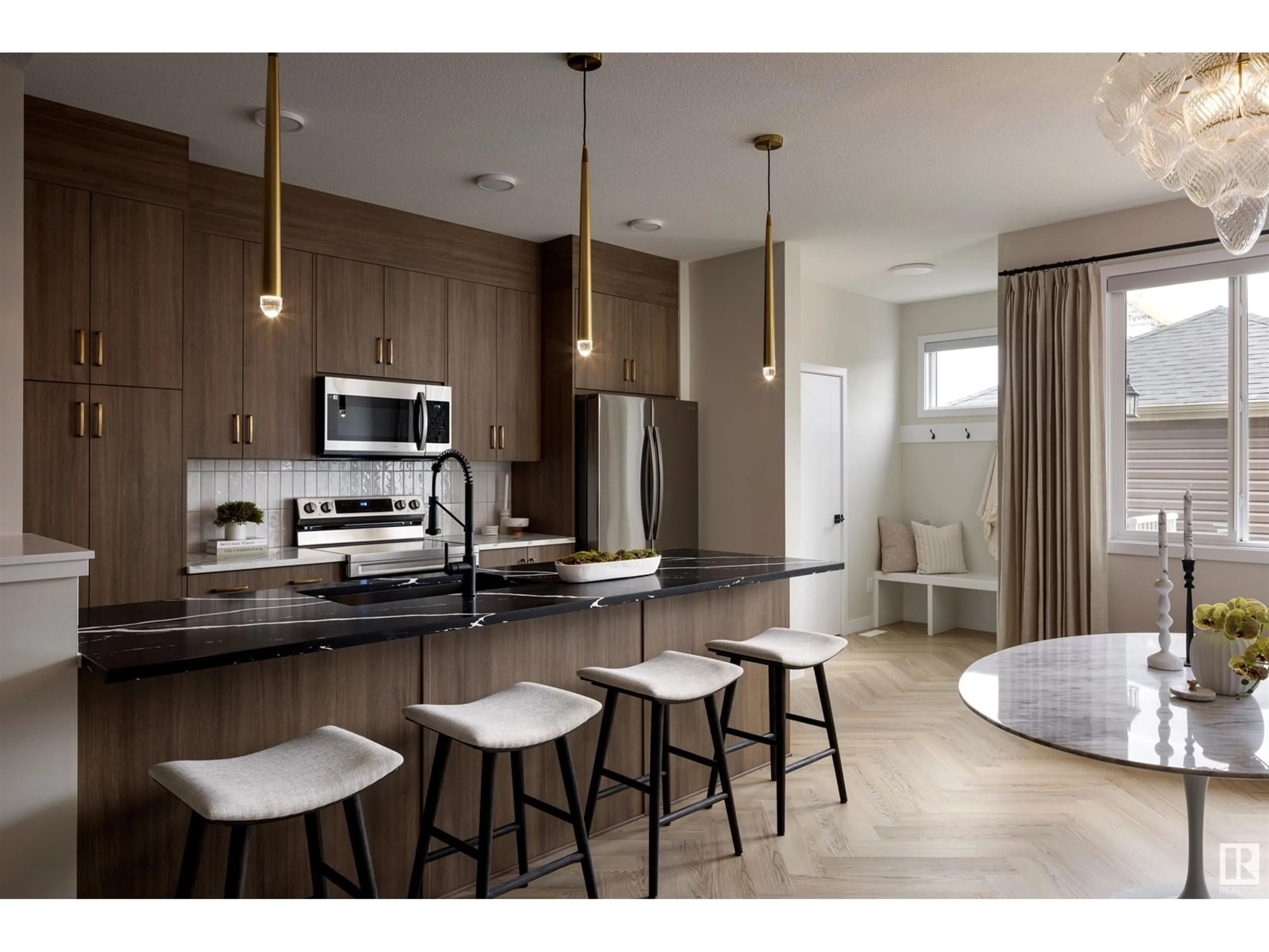 Open concept kitchen, unknown for 1 COBBLESTONE GA, Spruce Grove Alberta X0X0X0