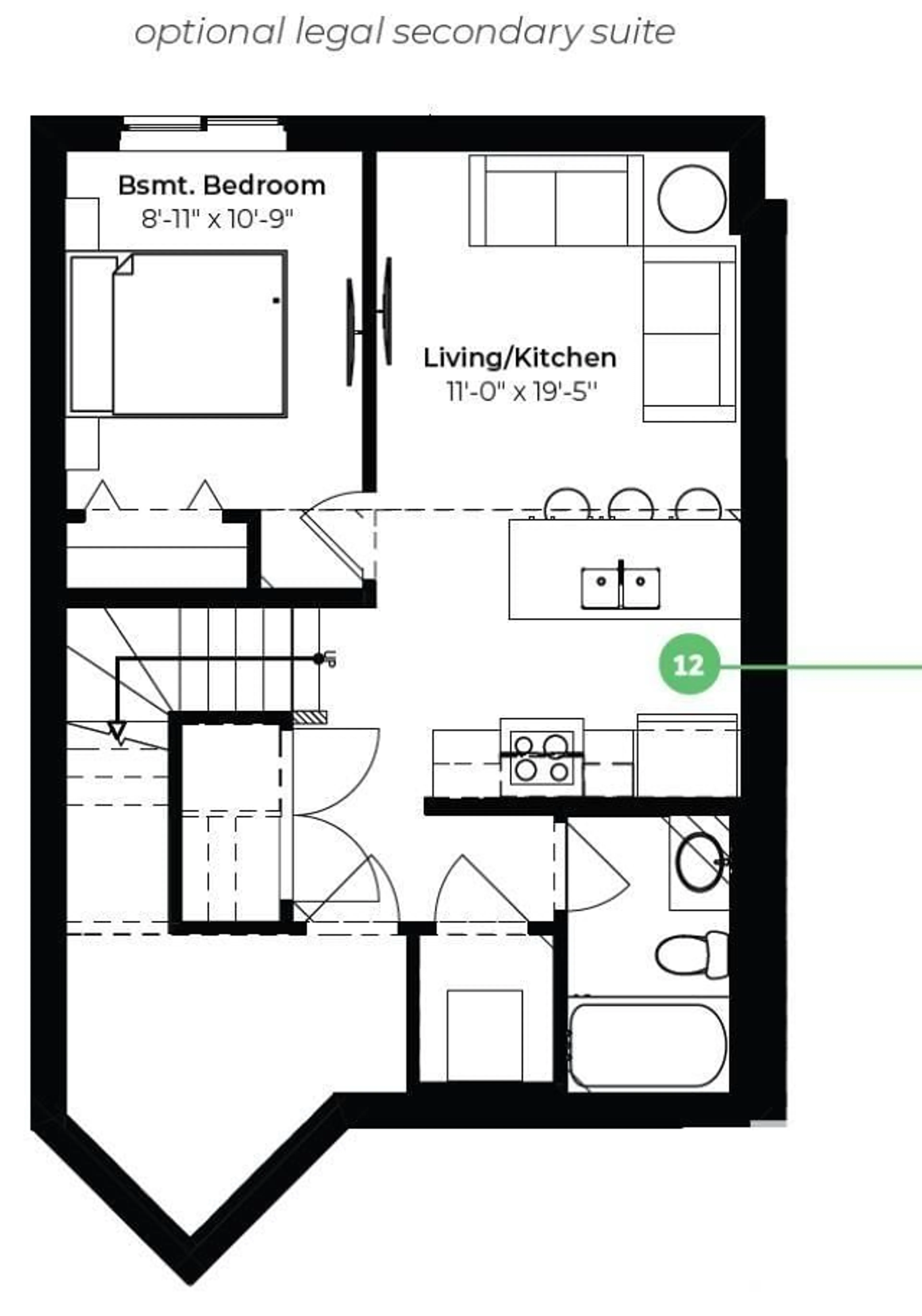 Floor plan for 3 Cobblestone GA, Spruce Grove Alberta X0X0X0