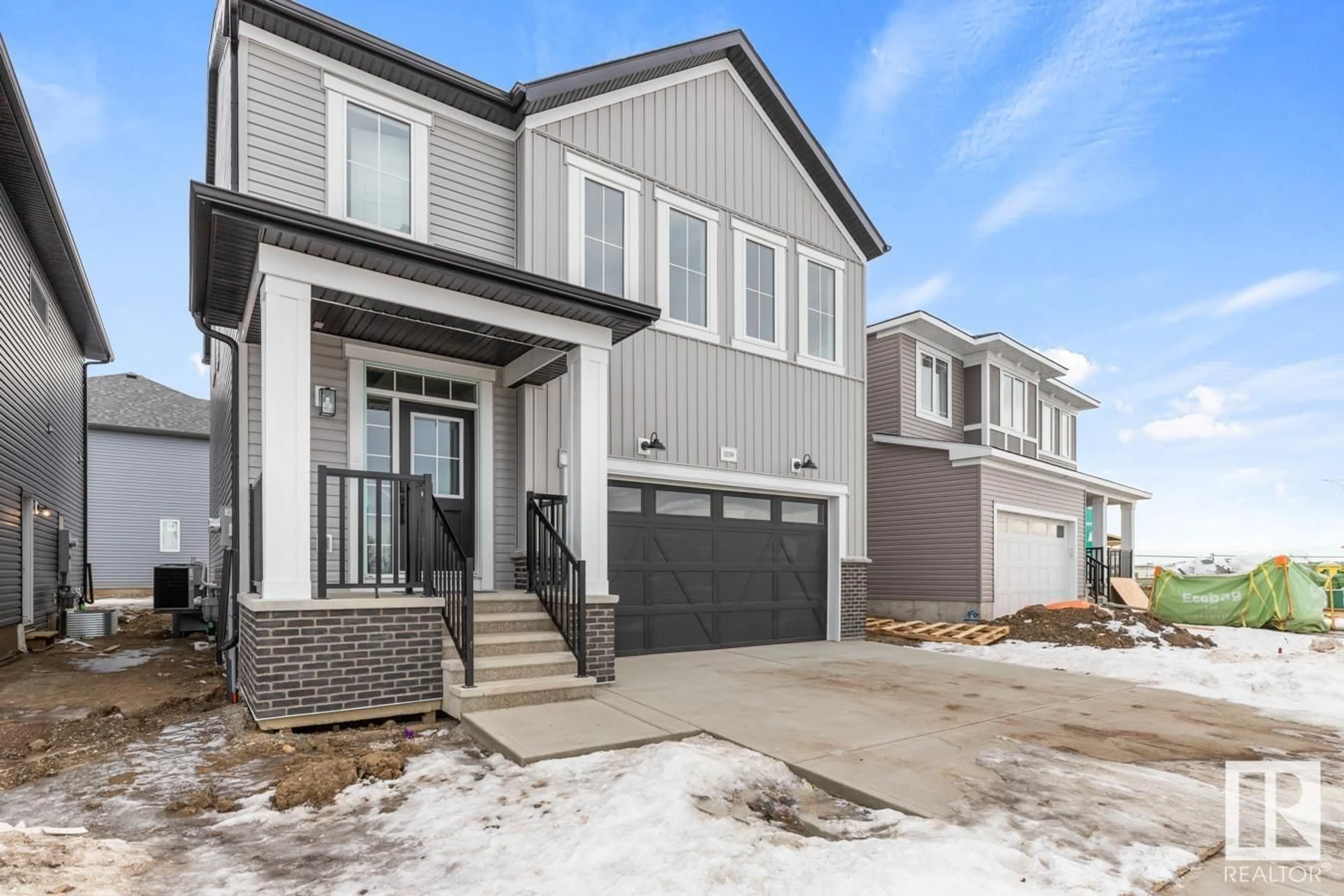 Home with brick exterior material, street for 1039 OLD MAN CREEK BV, Sherwood Park Alberta T8H3A2