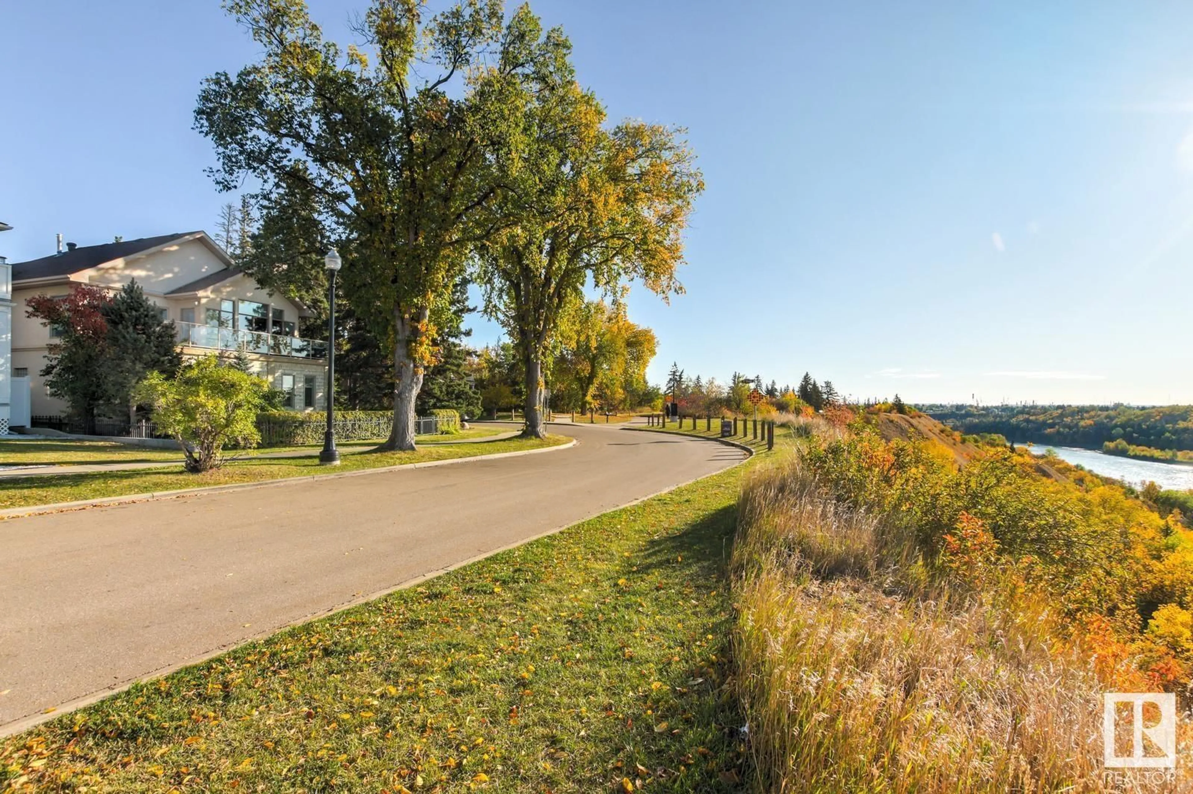 Patio, street for 7702 JASPER AV NW, Edmonton Alberta T5H3R8