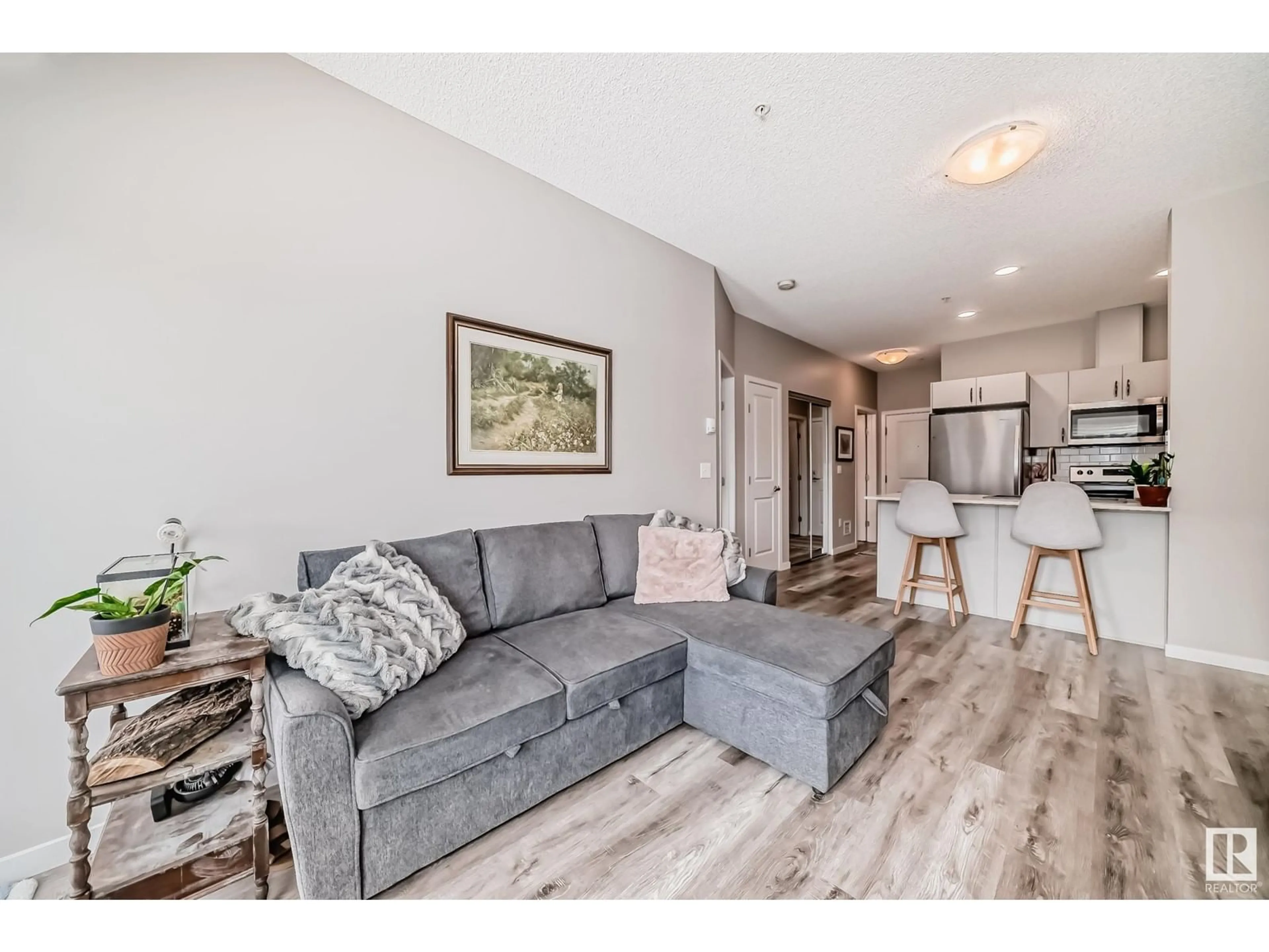 Living room with furniture, unknown for #146 1818 RUTHERFORD RD SW, Edmonton Alberta T6W2K6