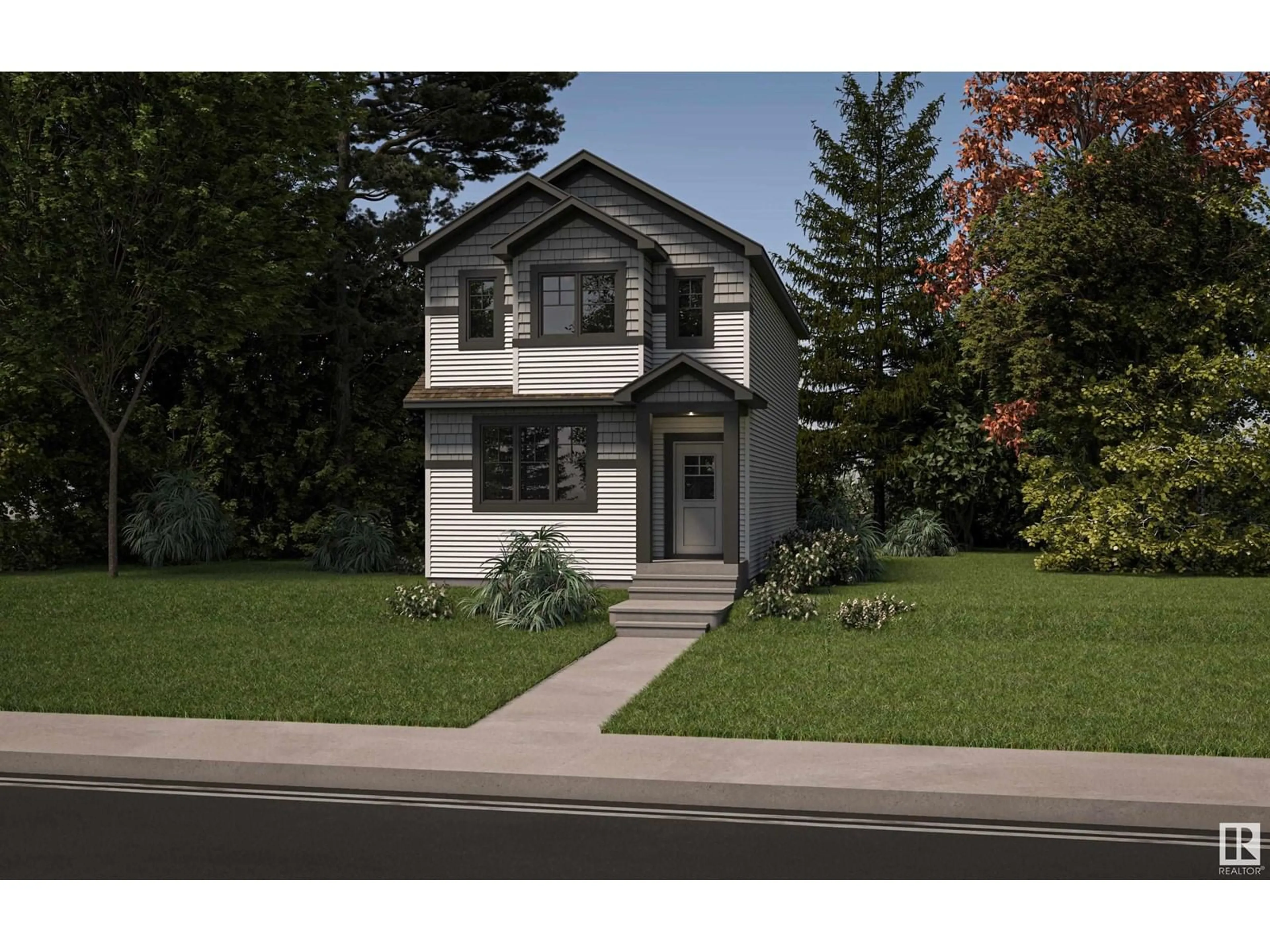 Home with vinyl exterior material, street for 49 Sienna BV, Fort Saskatchewan Alberta T8L0W3