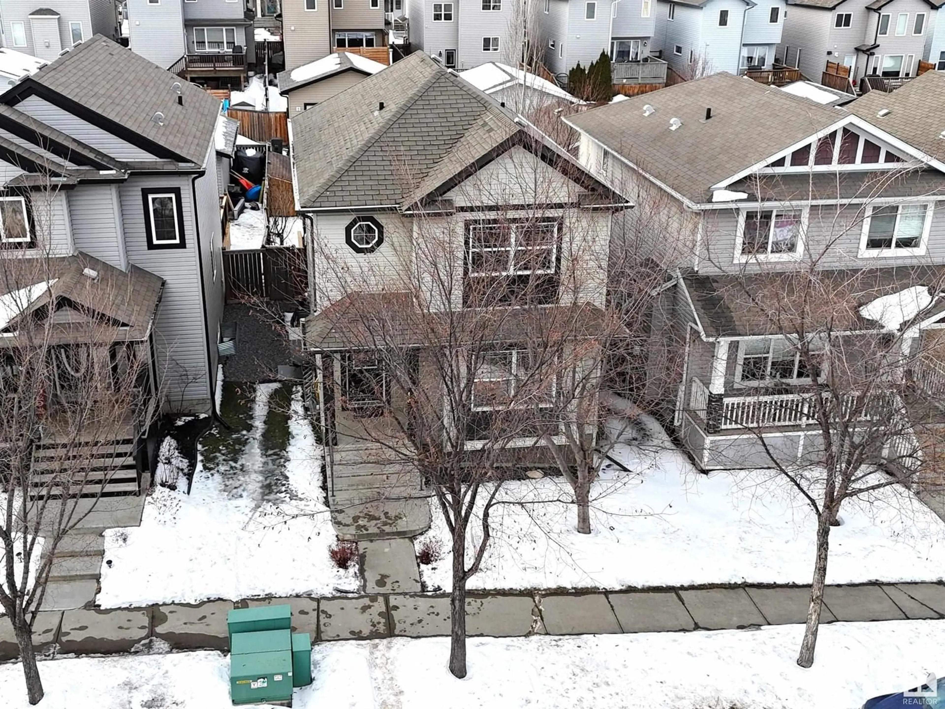 A pic from outside/outdoor area/front of a property/back of a property/a pic from drone, city buildings view from balcony for 51 SPRUCE VILLAGE DR E, Spruce Grove Alberta T7X0H1