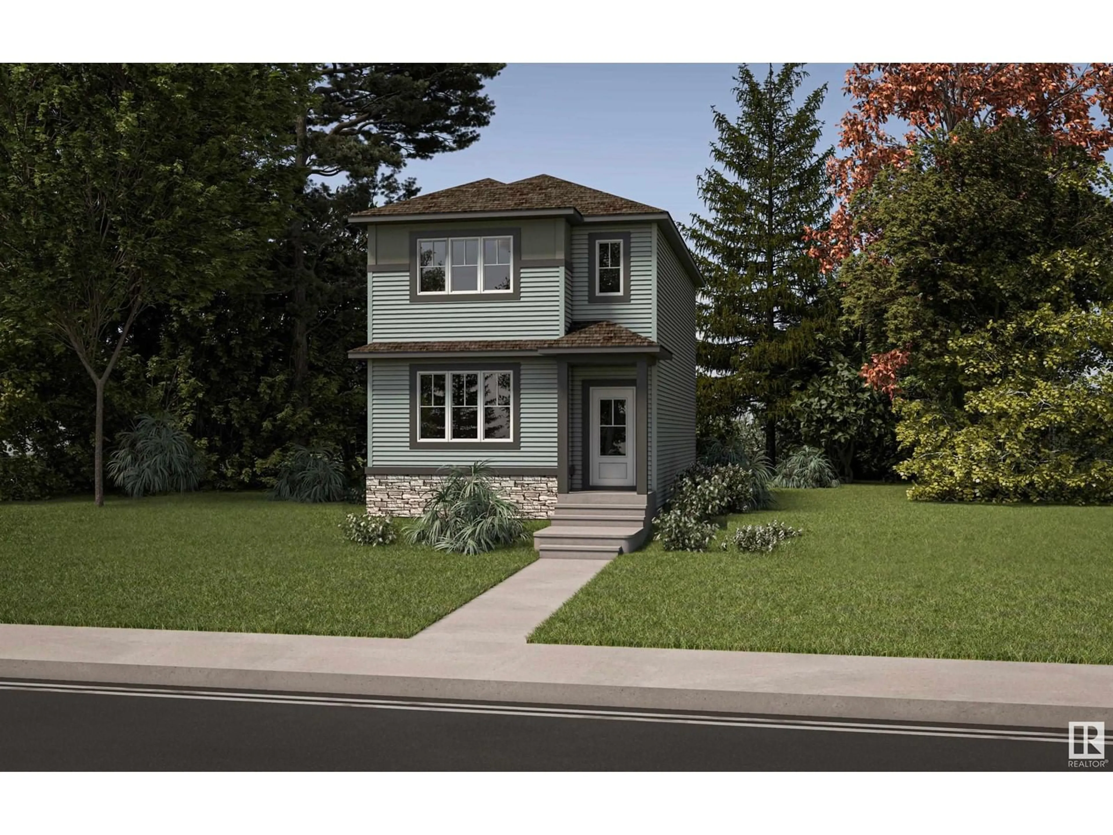 Home with vinyl exterior material, street for 51 Sienna BV, Fort Saskatchewan Alberta T8L0W3