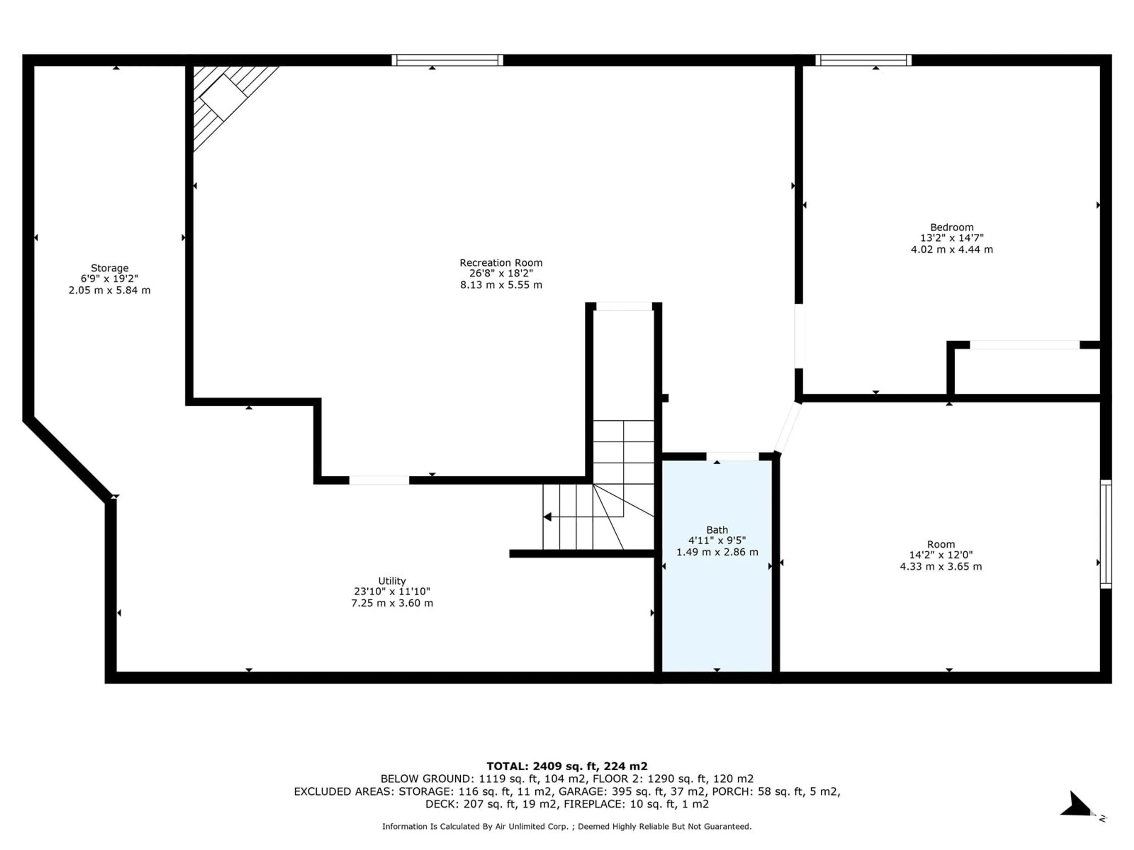 Floor plan for #38 55 Clarkdale DR, Sherwood Park Alberta T8H2J1