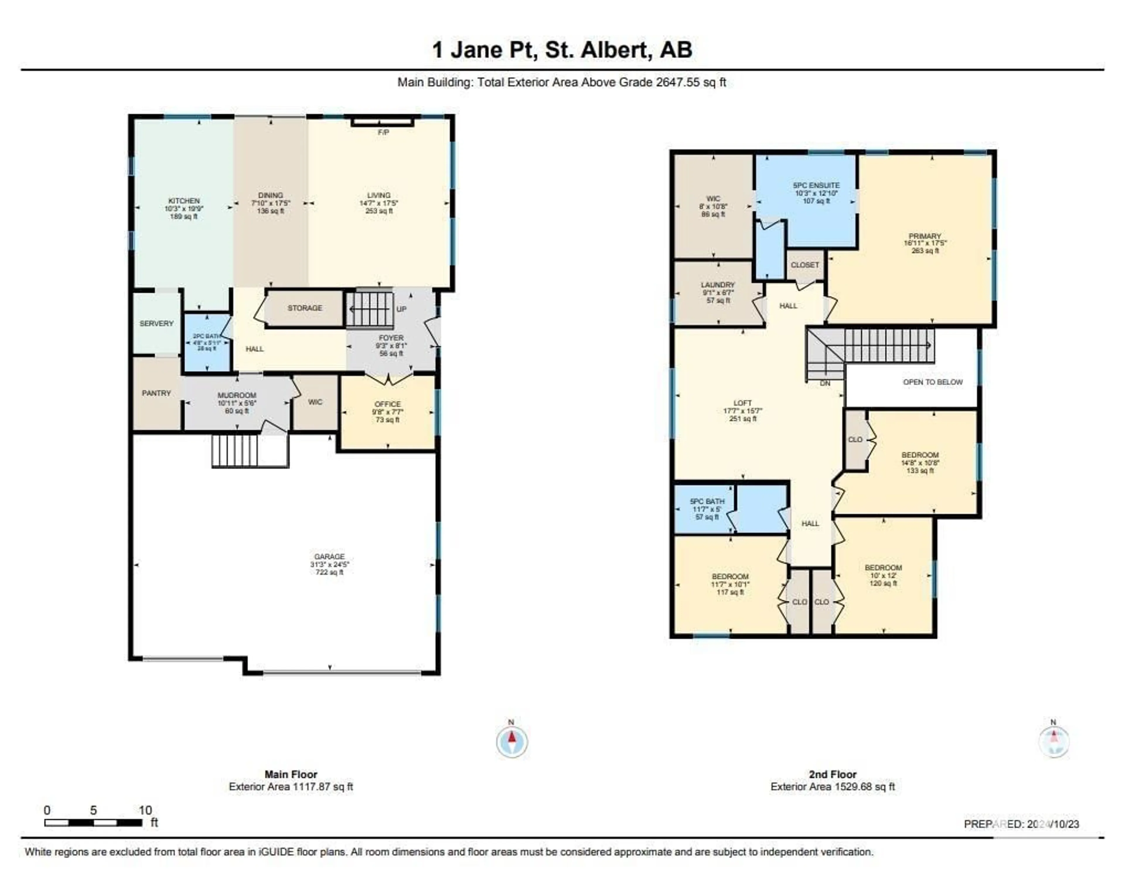 Floor plan for 1 JANE PT, St. Albert Alberta T8N8A2