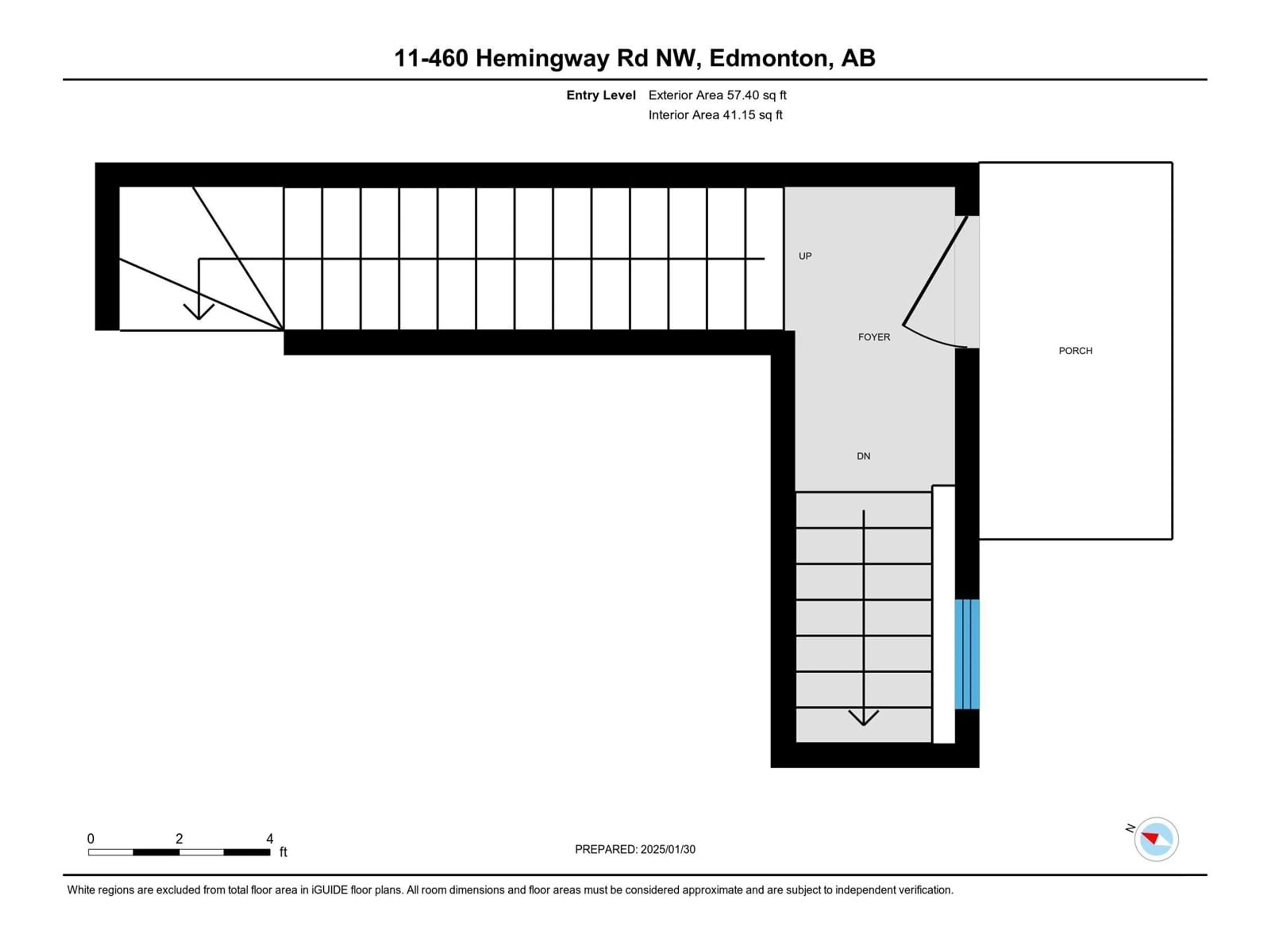 Floor plan for #11 460 HEMINGWAY RD NW, Edmonton Alberta T6M0M5