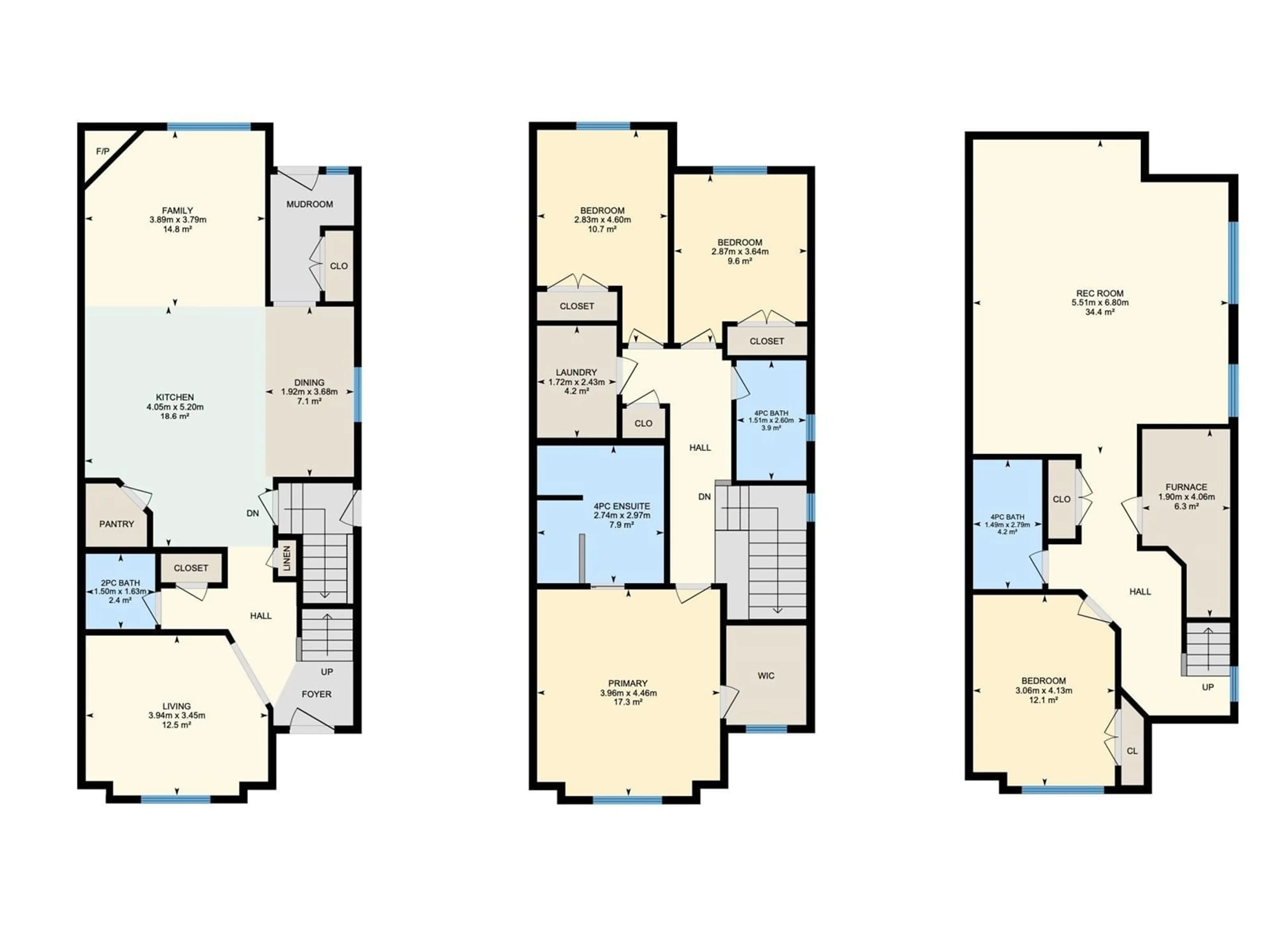 Floor plan for 11243 102 ST NW, Edmonton Alberta T5G2E2