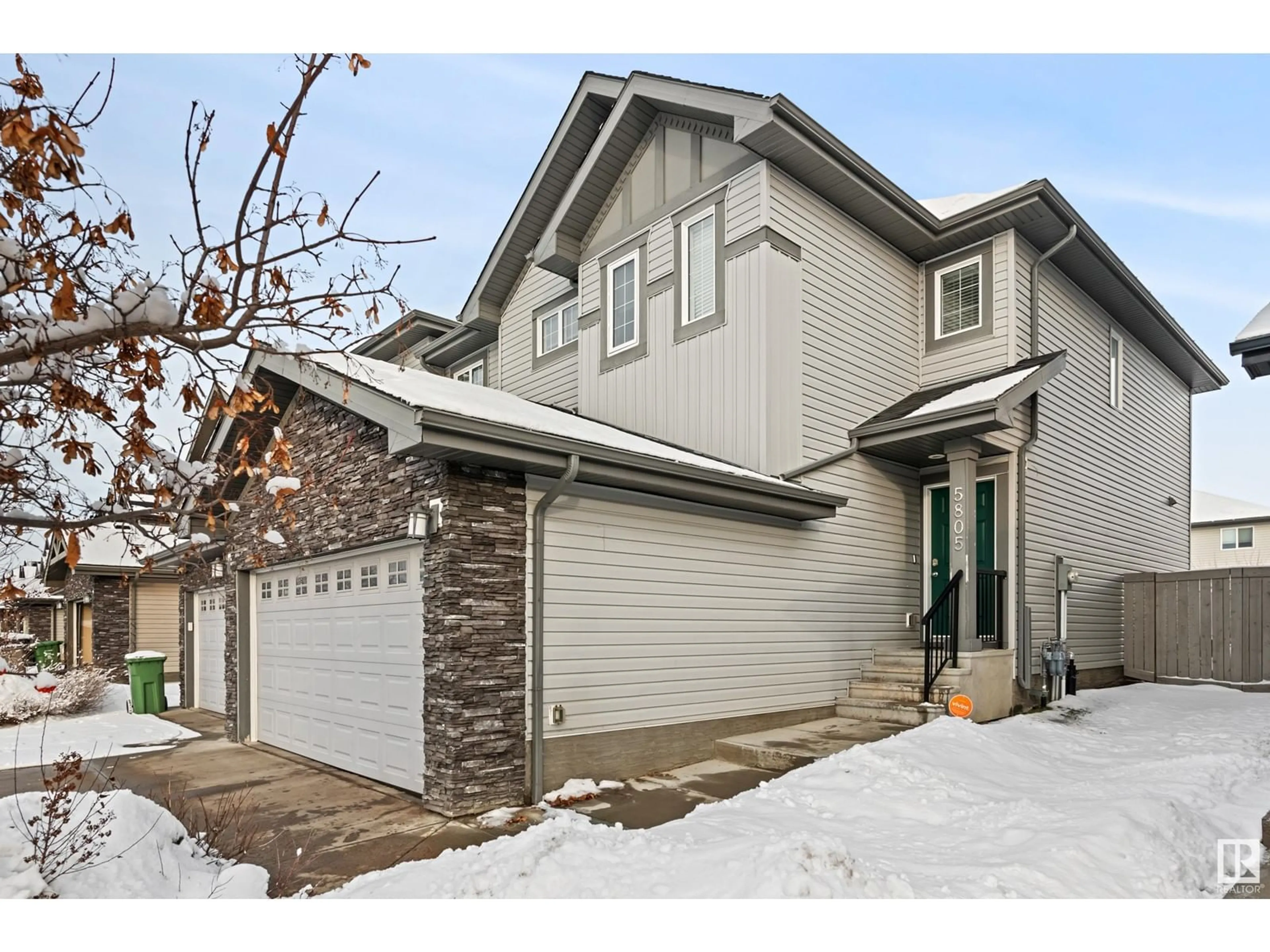 Home with brick exterior material, street for 5805 64 ST, Beaumont Alberta T4X1Z1