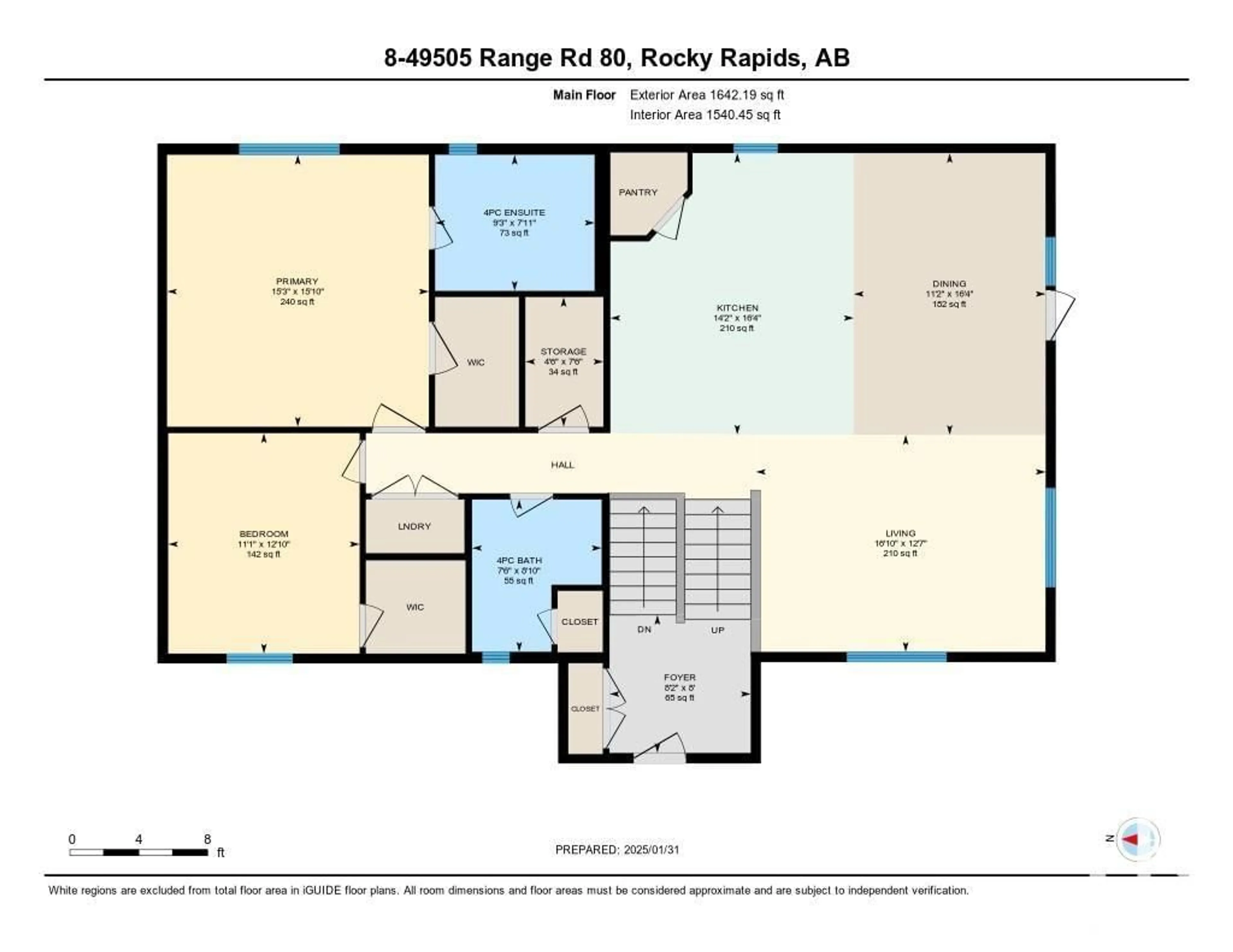 Floor plan for 8-49505 Range Road 80, Rural Brazeau County Alberta T7A0C1