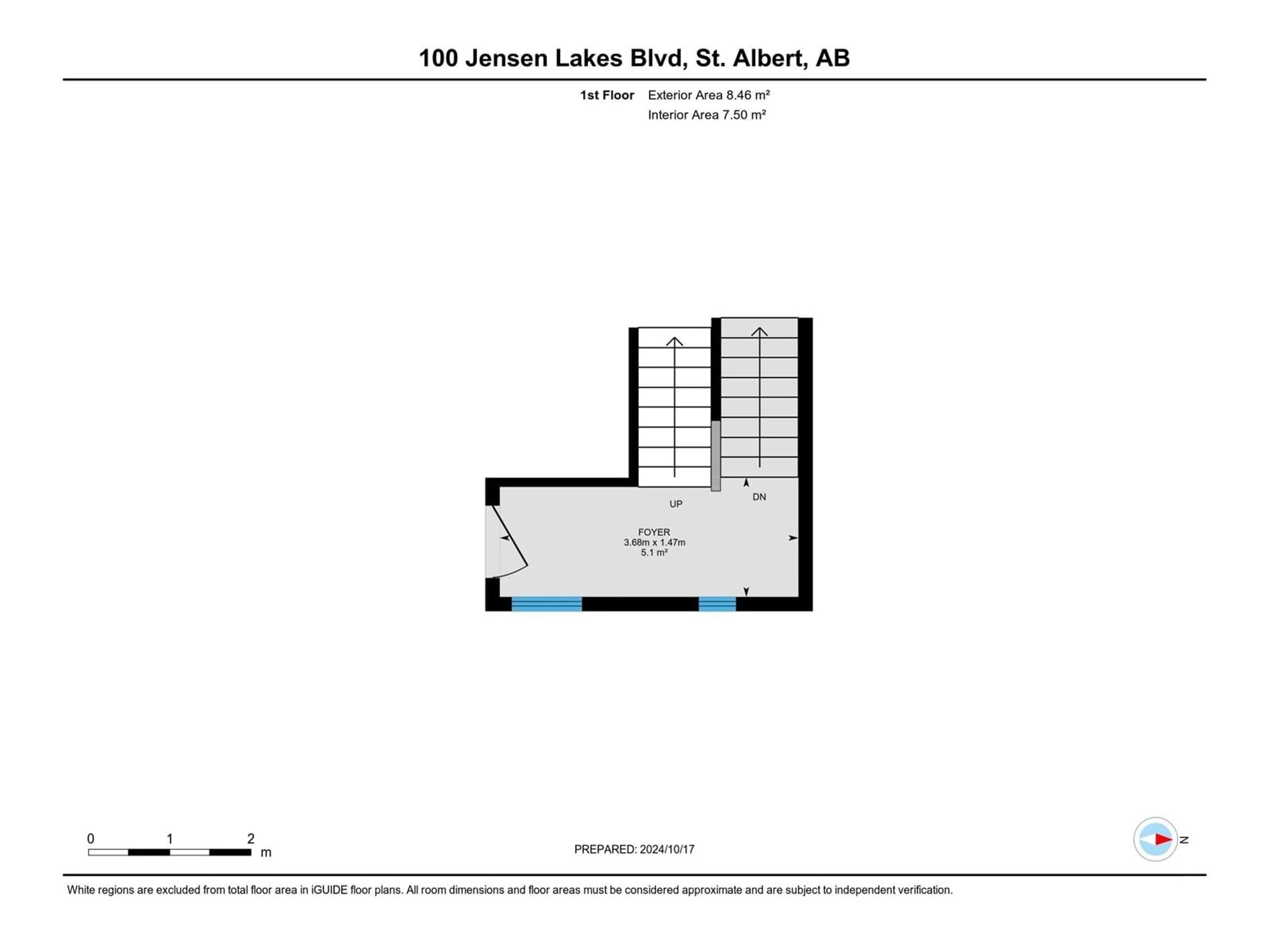 Floor plan for #22 100 JENSEN LAKES BV, St. Albert Alberta T8N7T9