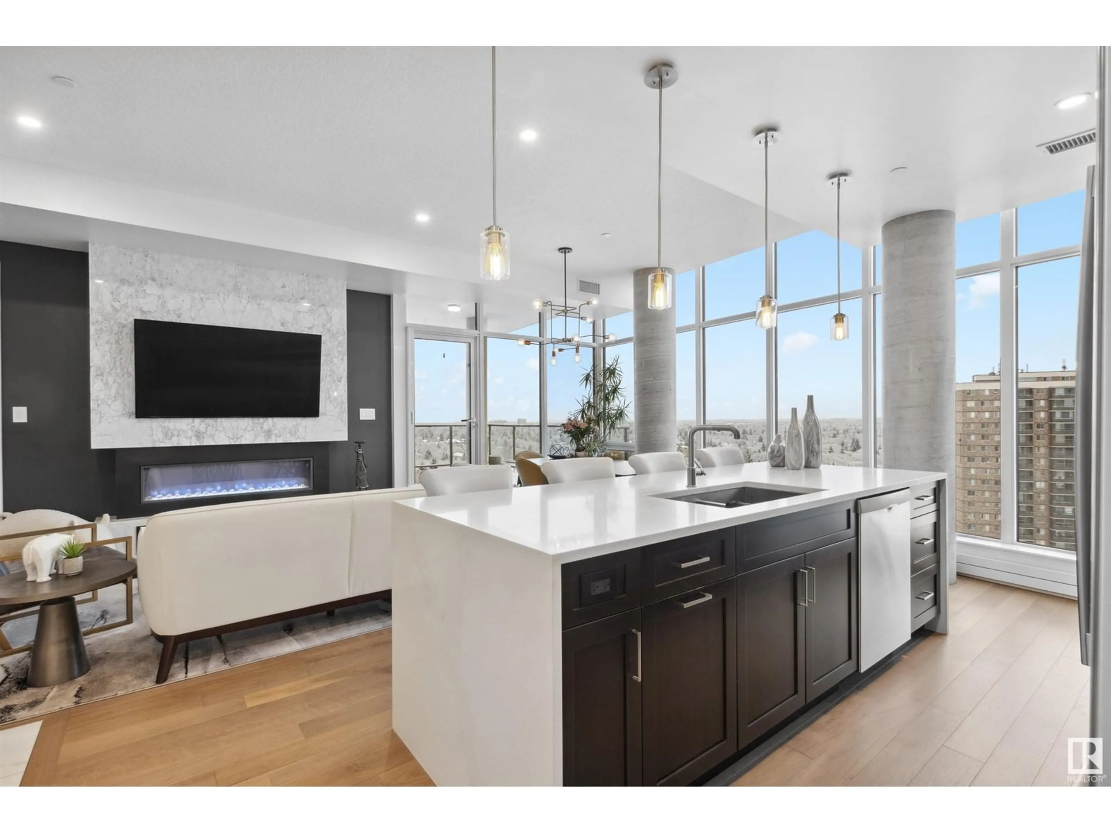 Open concept kitchen, unknown for #1204 14105 WEST BLOCK DR NW, Edmonton Alberta T5N1L5