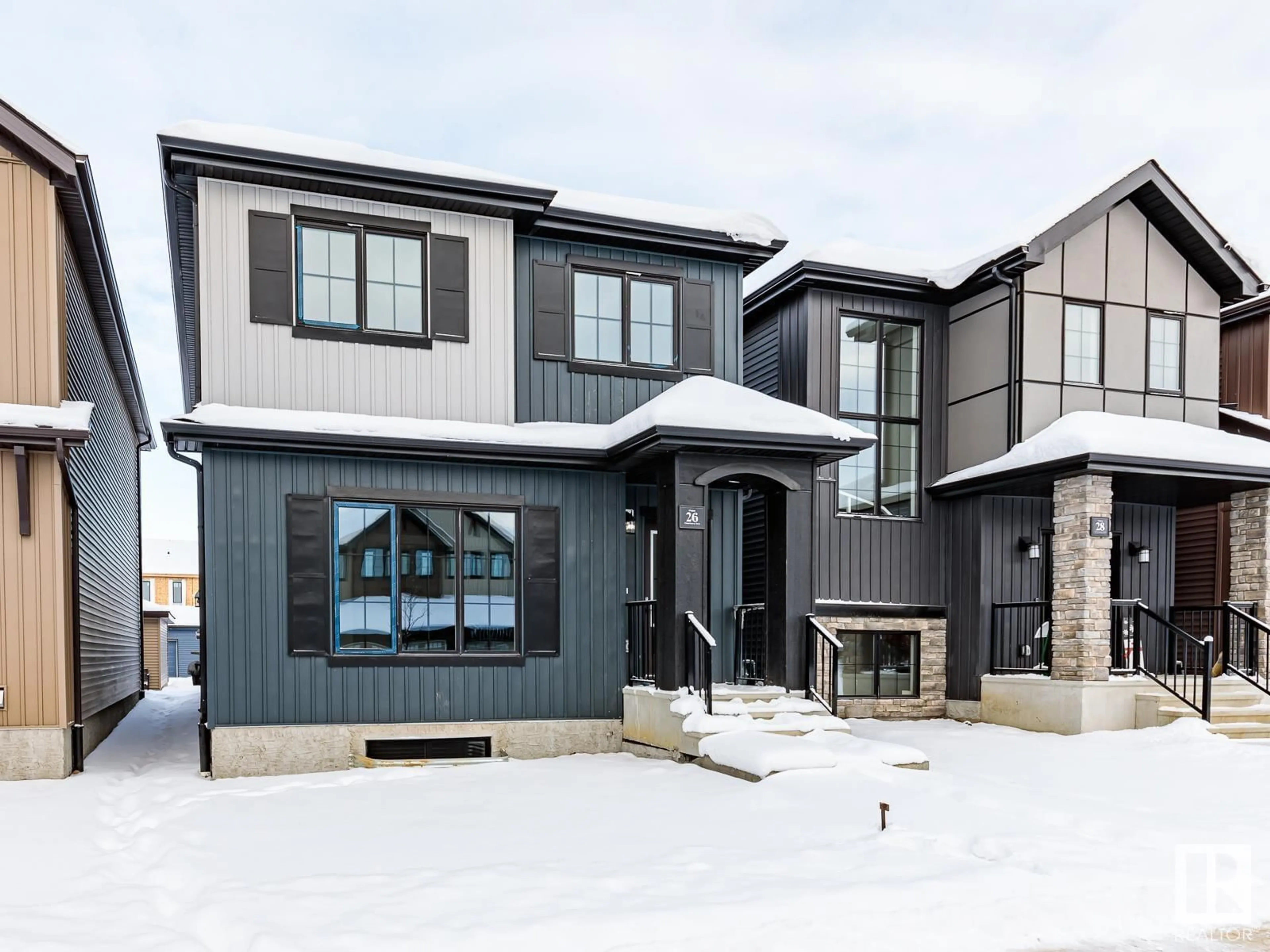 Home with vinyl exterior material, street for 26 CHAMBERY CR, St. Albert Alberta T8T2C5