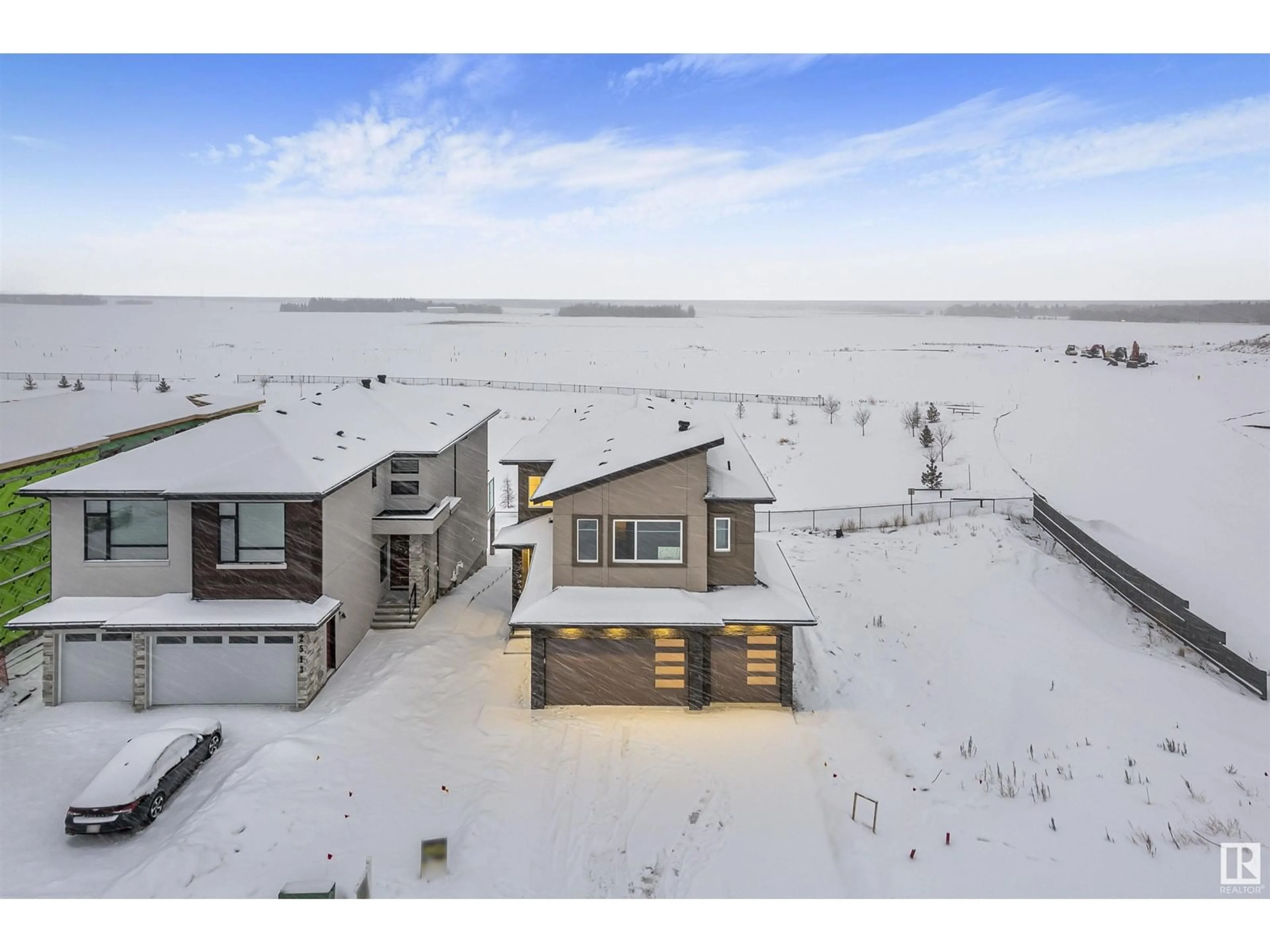 A pic from outside/outdoor area/front of a property/back of a property/a pic from drone, unknown for #2507 63 AVE NE, Rural Leduc County Alberta T4X3A4