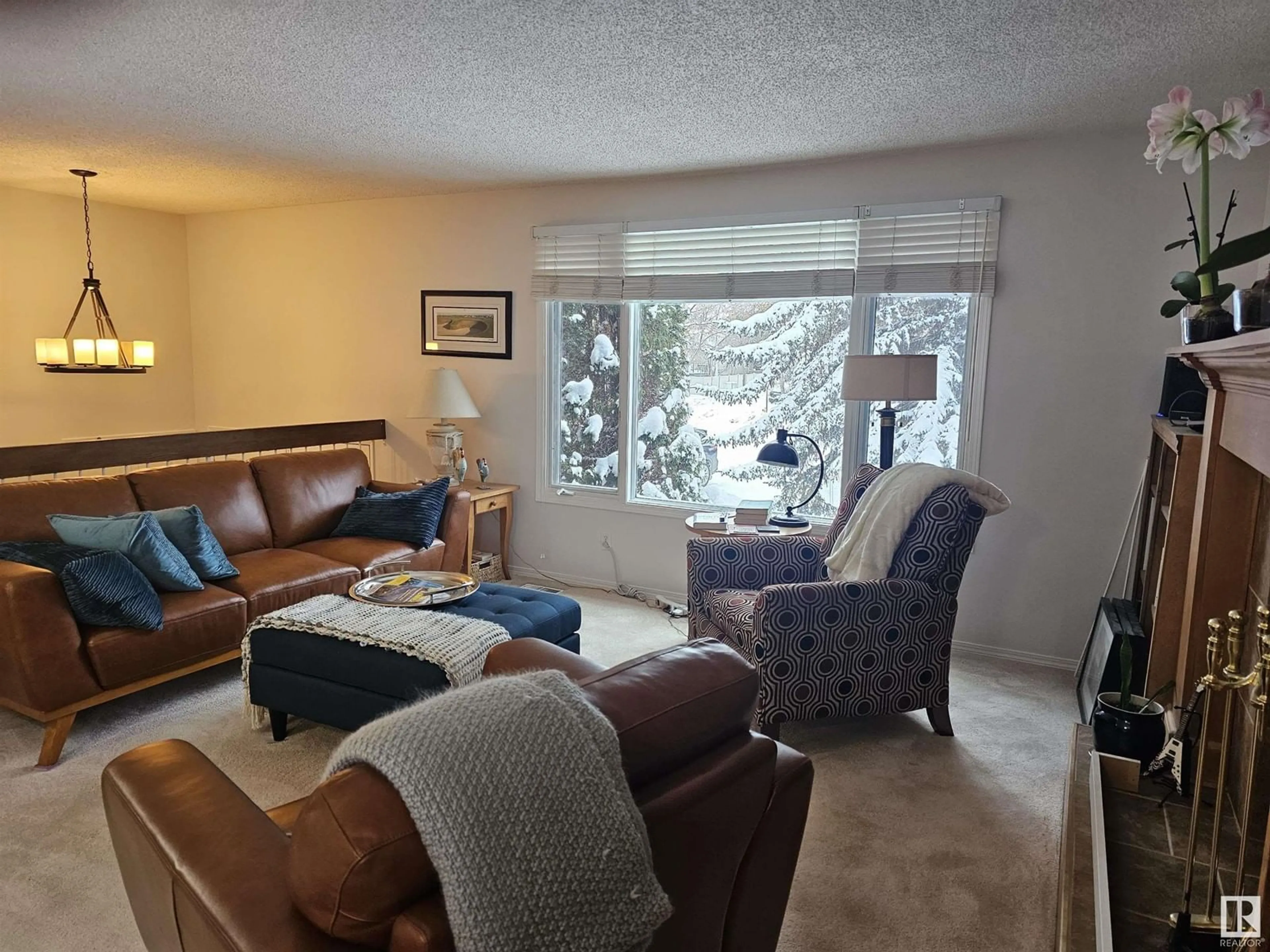 Living room with furniture, unknown for 57 PRINCETON CR, St. Albert Alberta T8N4T4