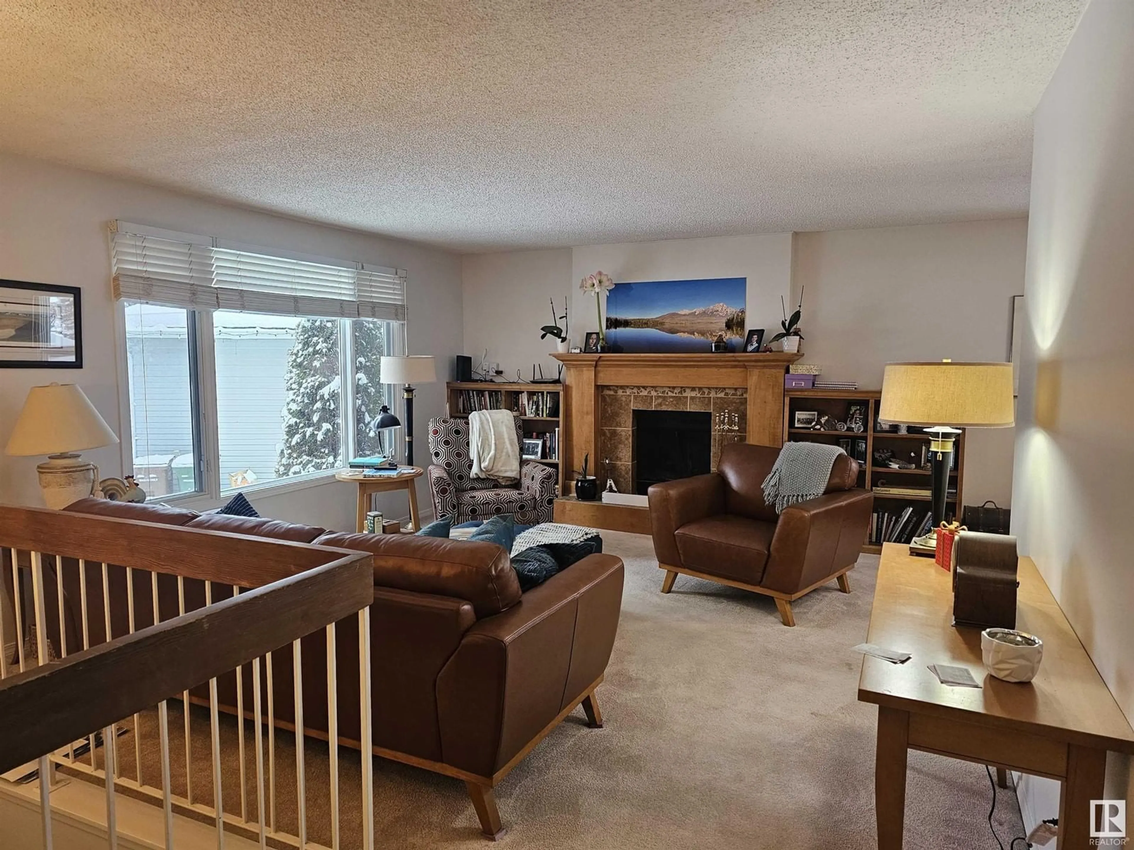 Living room with furniture, unknown for 57 PRINCETON CR, St. Albert Alberta T8N4T4