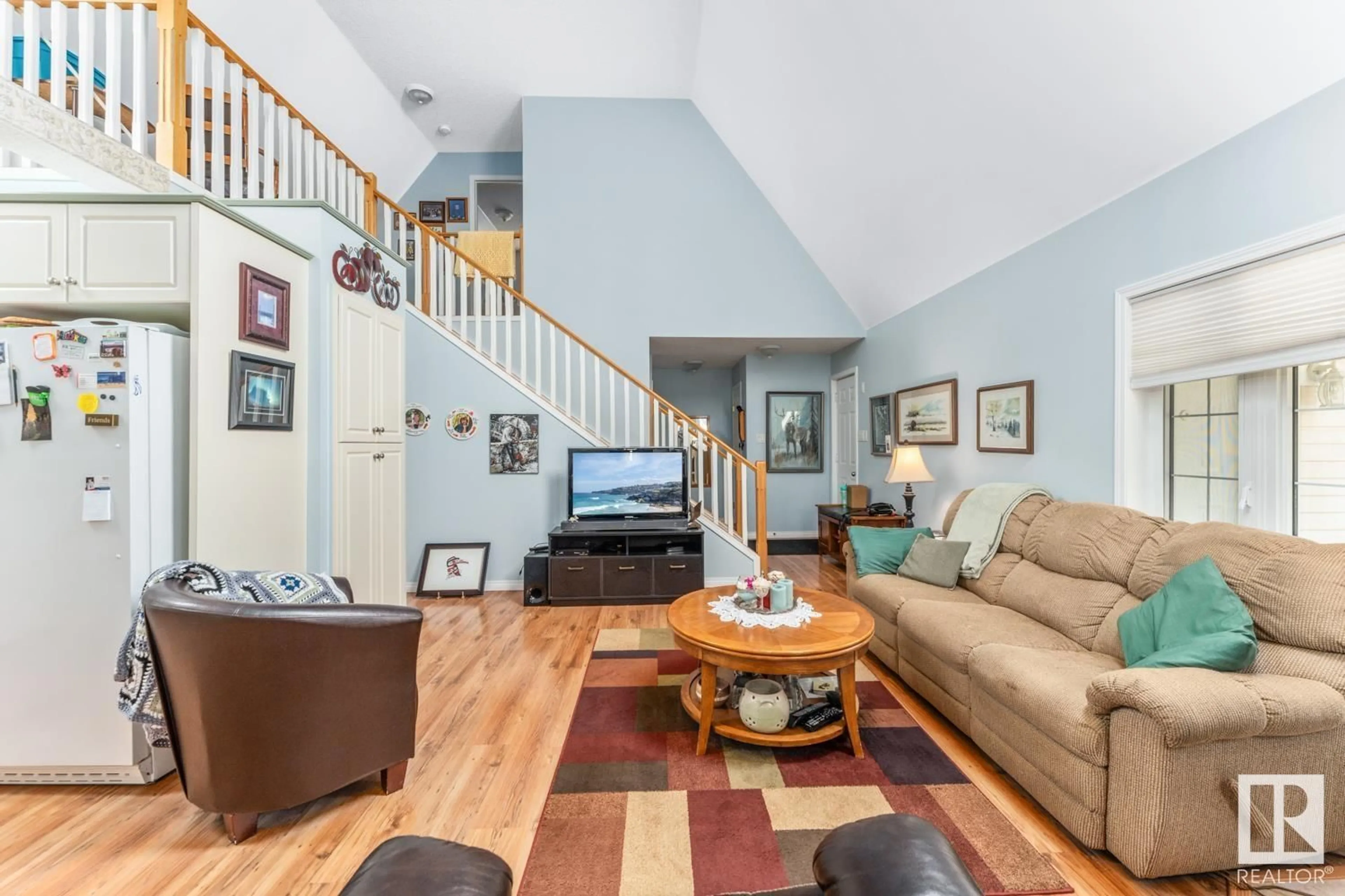 Living room with furniture, unknown for #5 65306 RGE RD 423, Rural Bonnyville M.D. Alberta T9M1P1