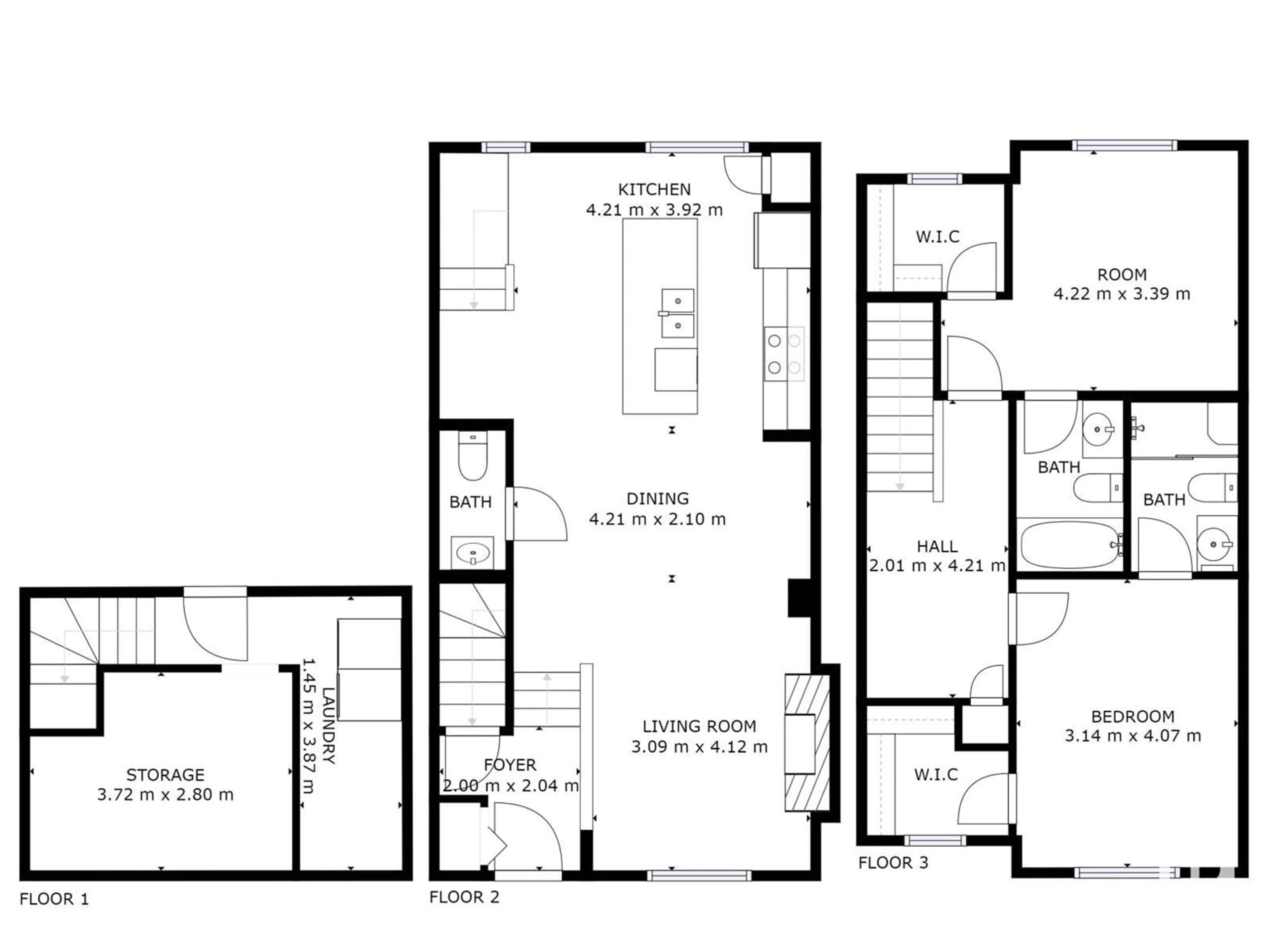 Floor plan for #41 4050 SAVARYN DR SW, Edmonton Alberta T6X1R8