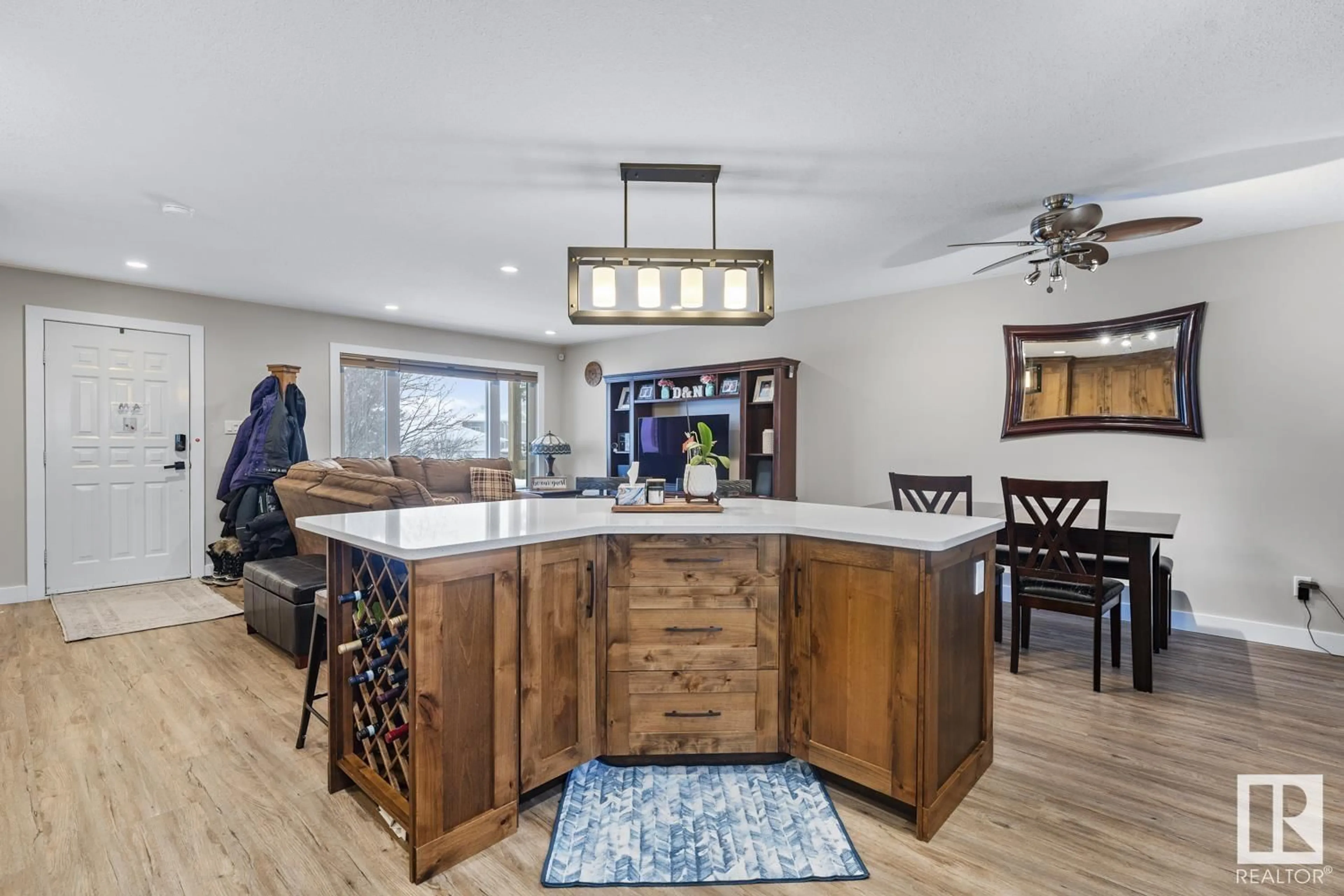 Open concept kitchen, unknown for 12 Falcon RD, Cold Lake Alberta T9M1M1