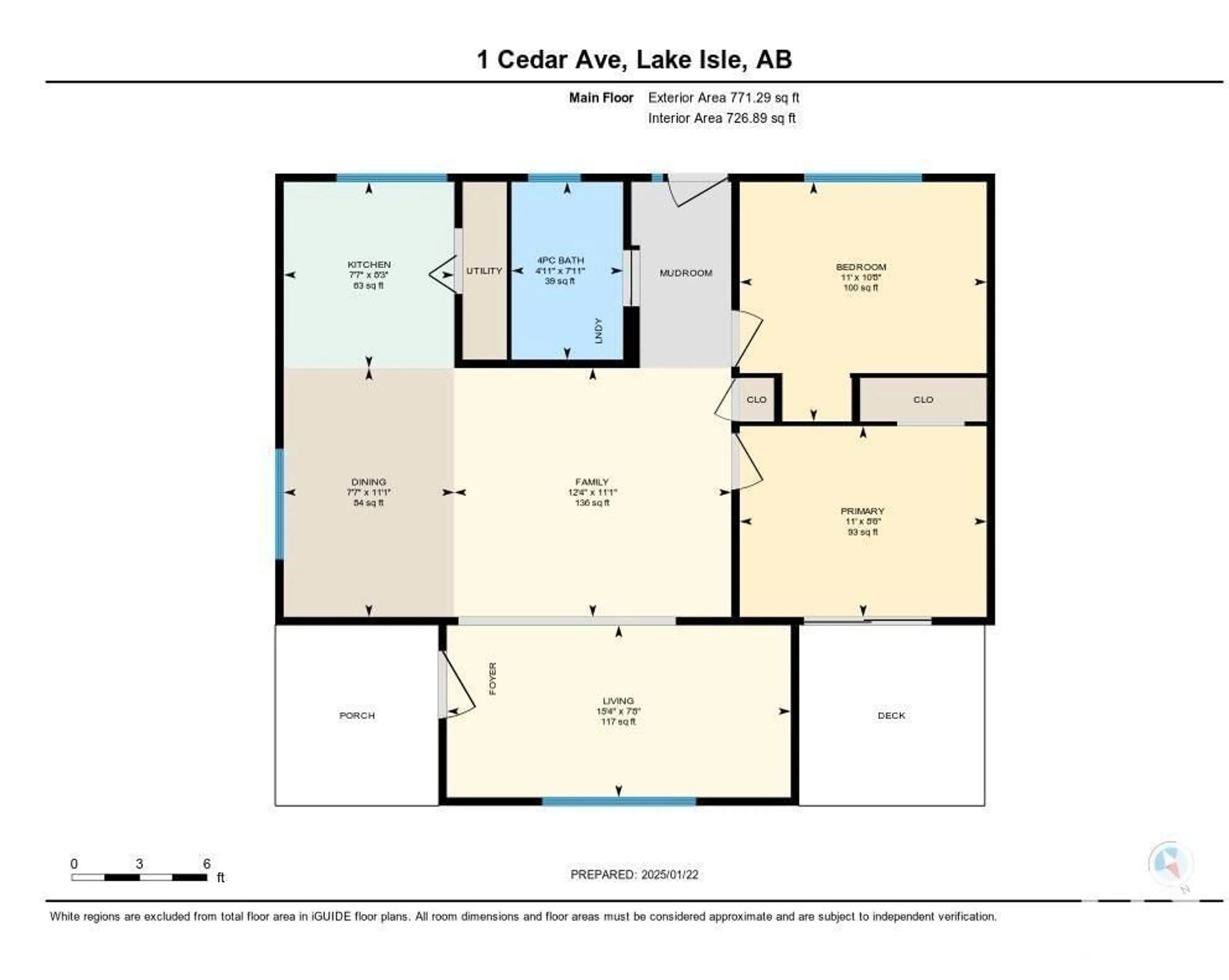 Floor plan for 1 CEDAR AV, Rural Lac Ste. Anne County Alberta T0E0L0