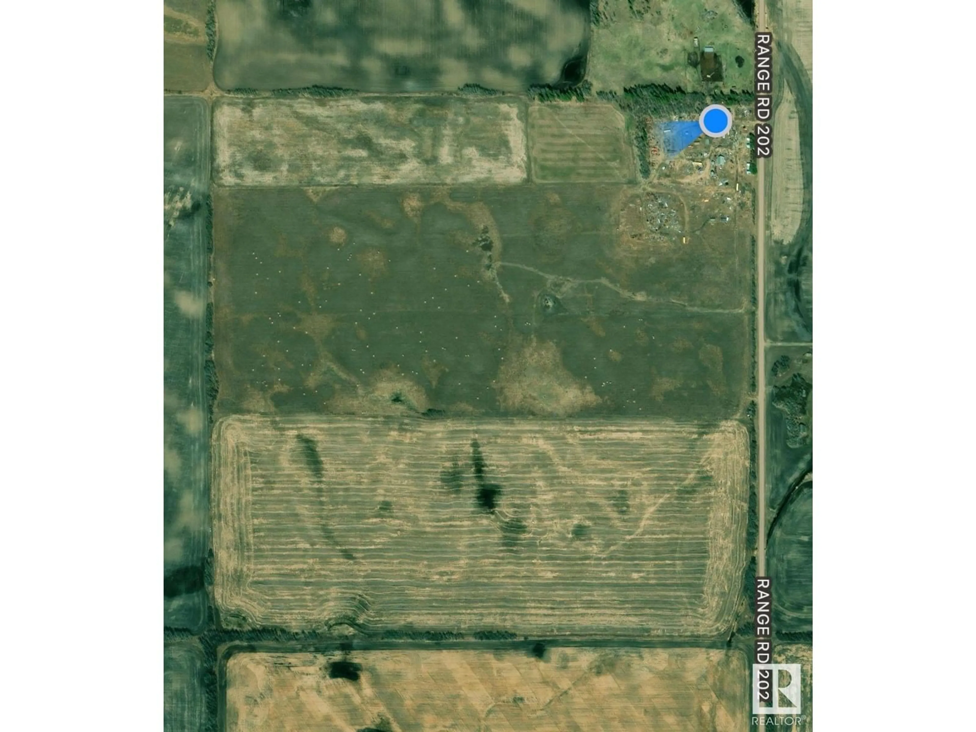 Picture of a map for 60032 Range Road 202, Rural Thorhild County Alberta T0A0A0