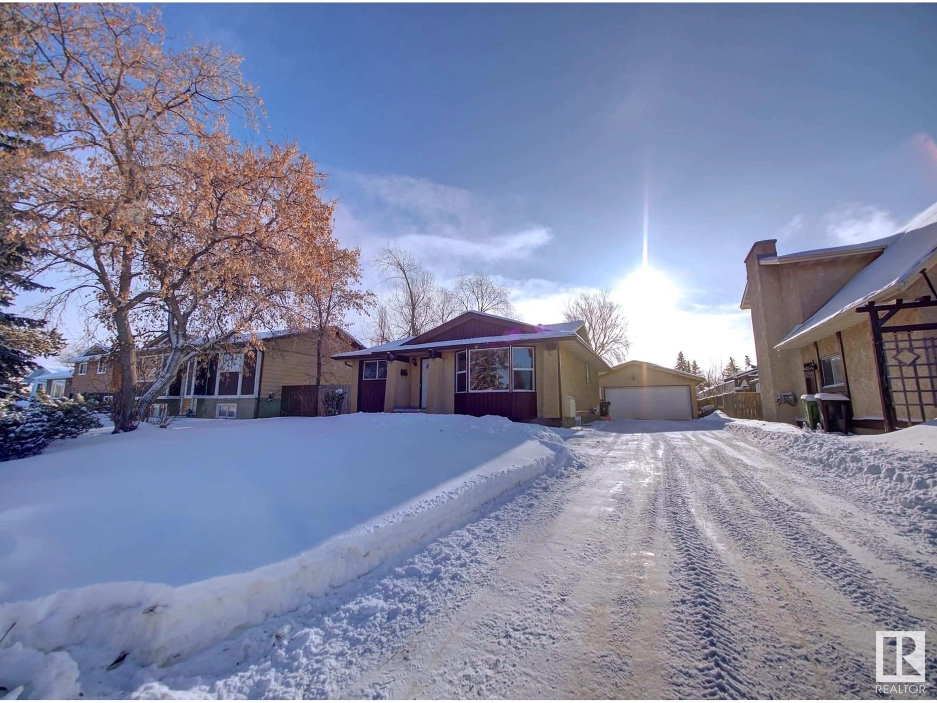 A pic from outside/outdoor area/front of a property/back of a property/a pic from drone, street for 7905 96 AV, Fort Saskatchewan Alberta T8L3G5