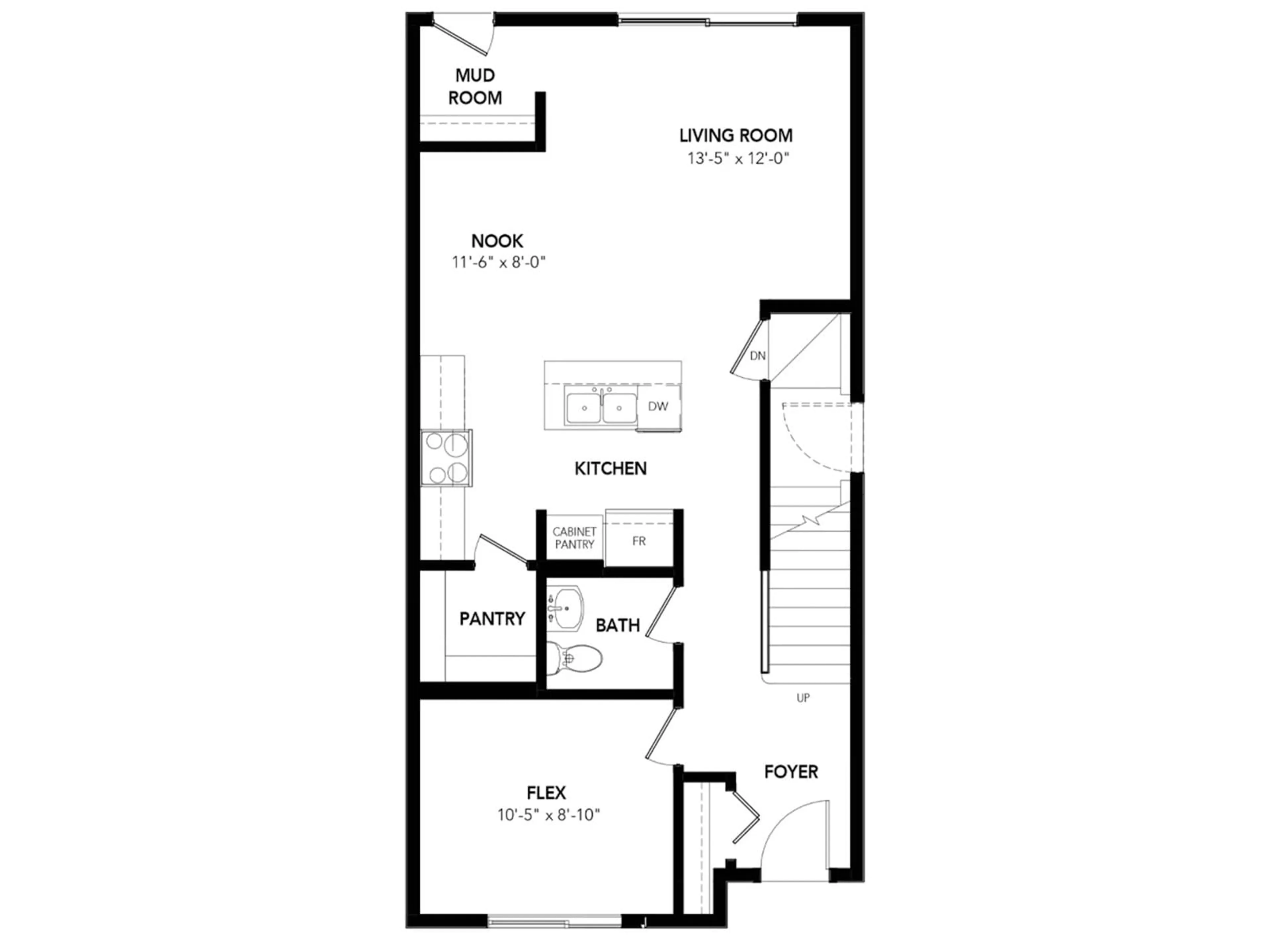 Floor plan for 6106 CARR RD, Edmonton Alberta T5E6Y4