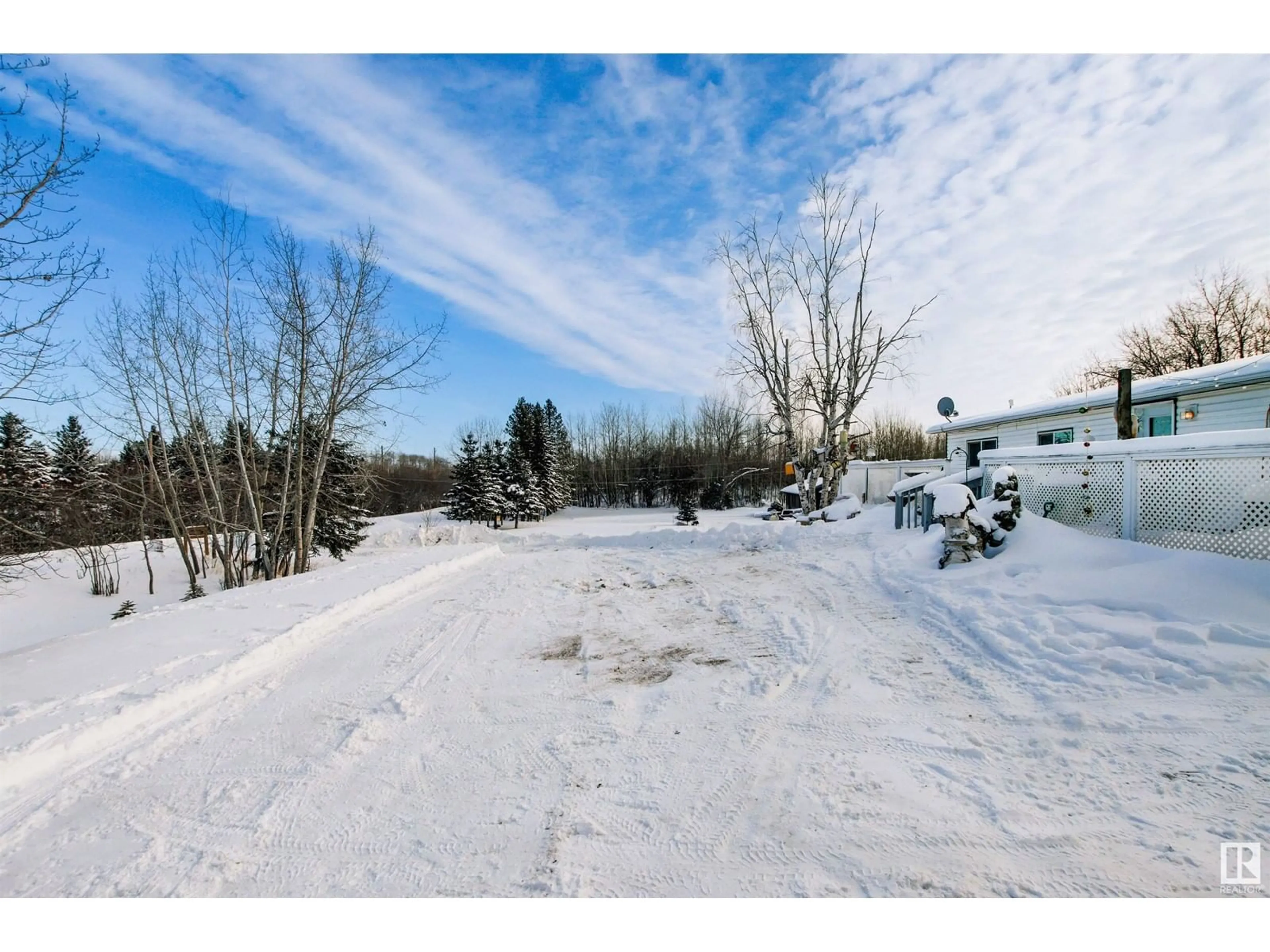 A pic from outside/outdoor area/front of a property/back of a property/a pic from drone, unknown for #121 53304 RGE ROAD 30, Rural Parkland County Alberta T0E0H0