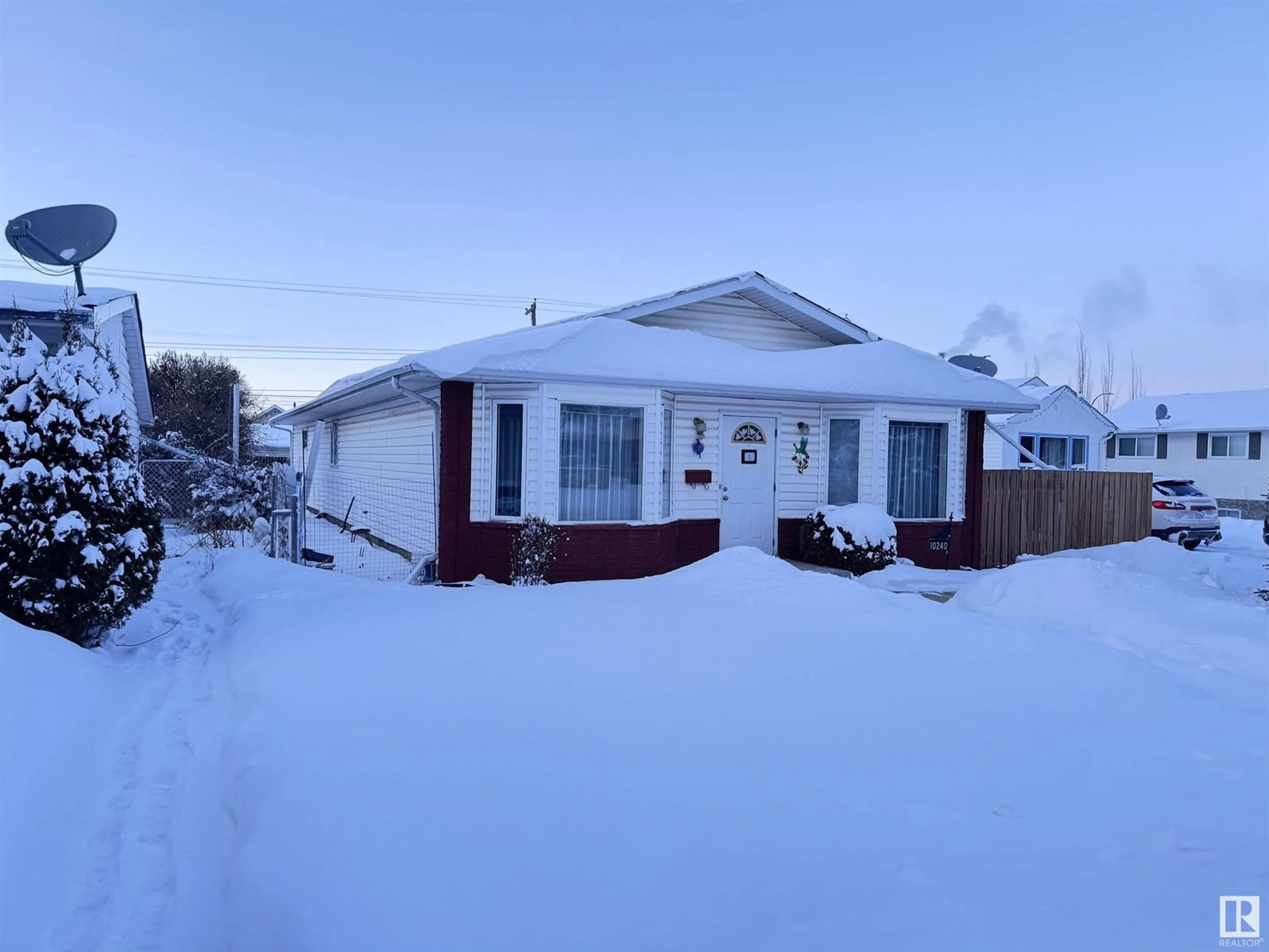 A pic from outside/outdoor area/front of a property/back of a property/a pic from drone, street for 10240 104 ST, Westlock Alberta T7P1V6