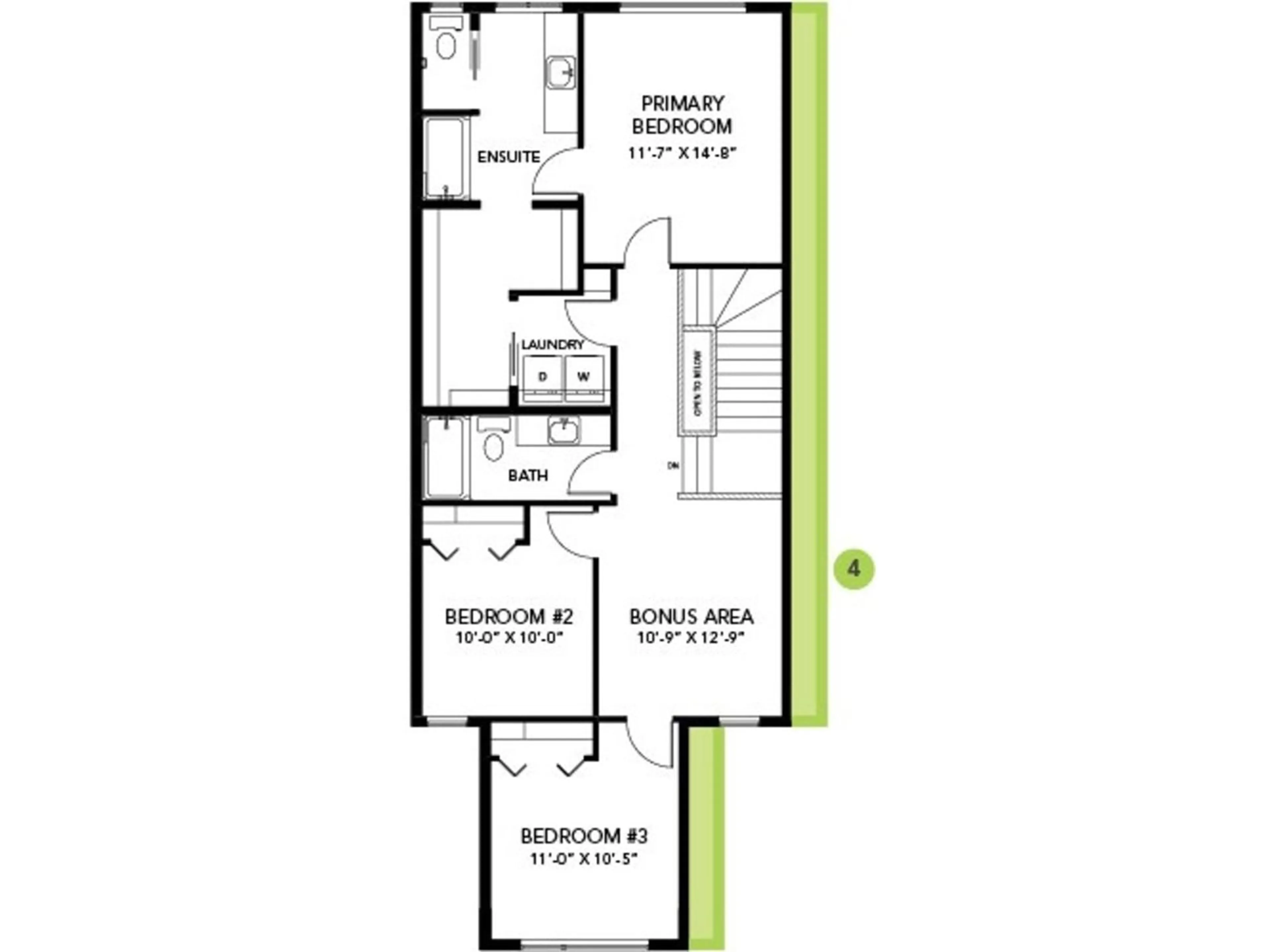 Floor plan for 18115 73 ST NW, Edmonton Alberta T5Z0J1