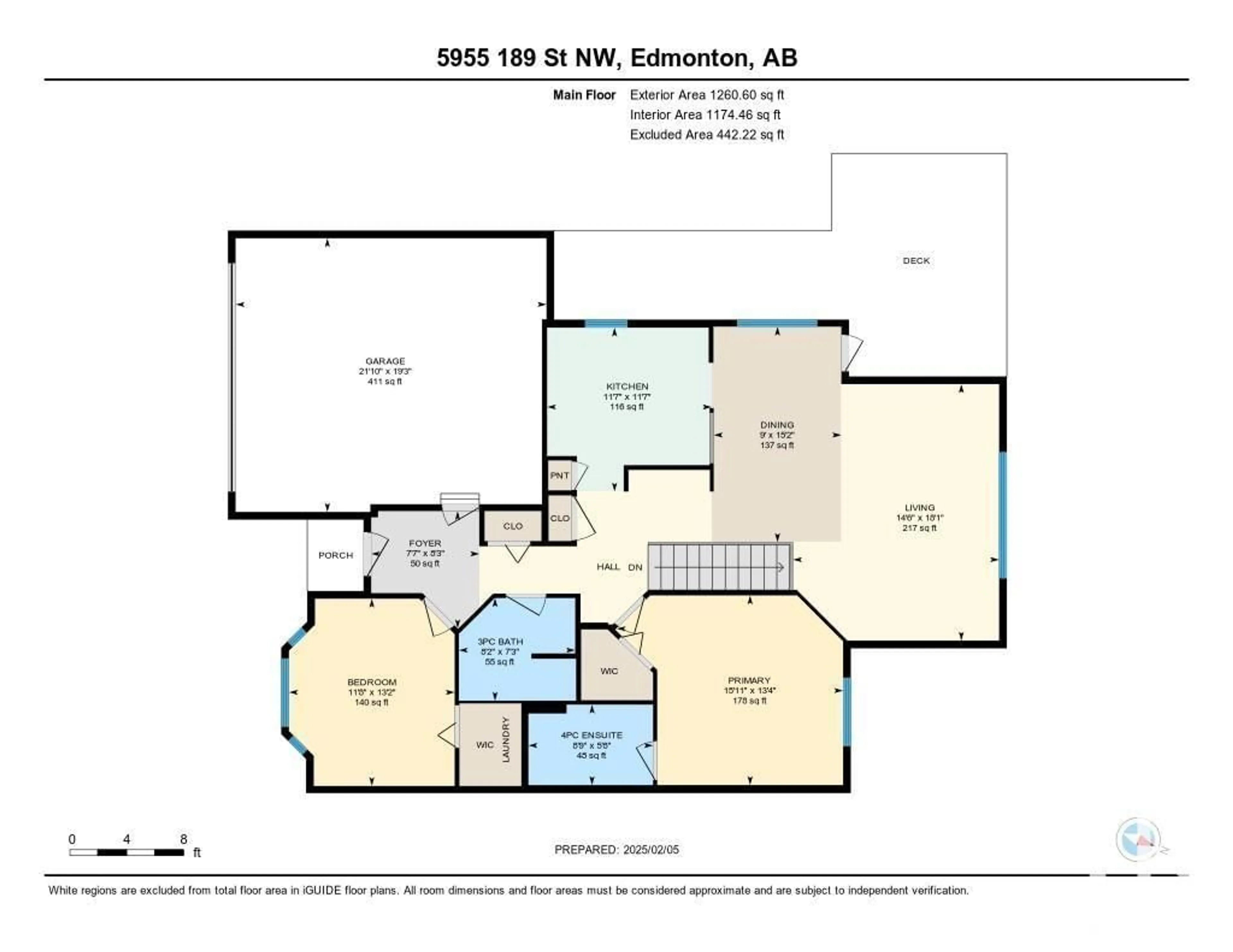 Floor plan for 5955 189 ST NW, Edmonton Alberta T6M2J2