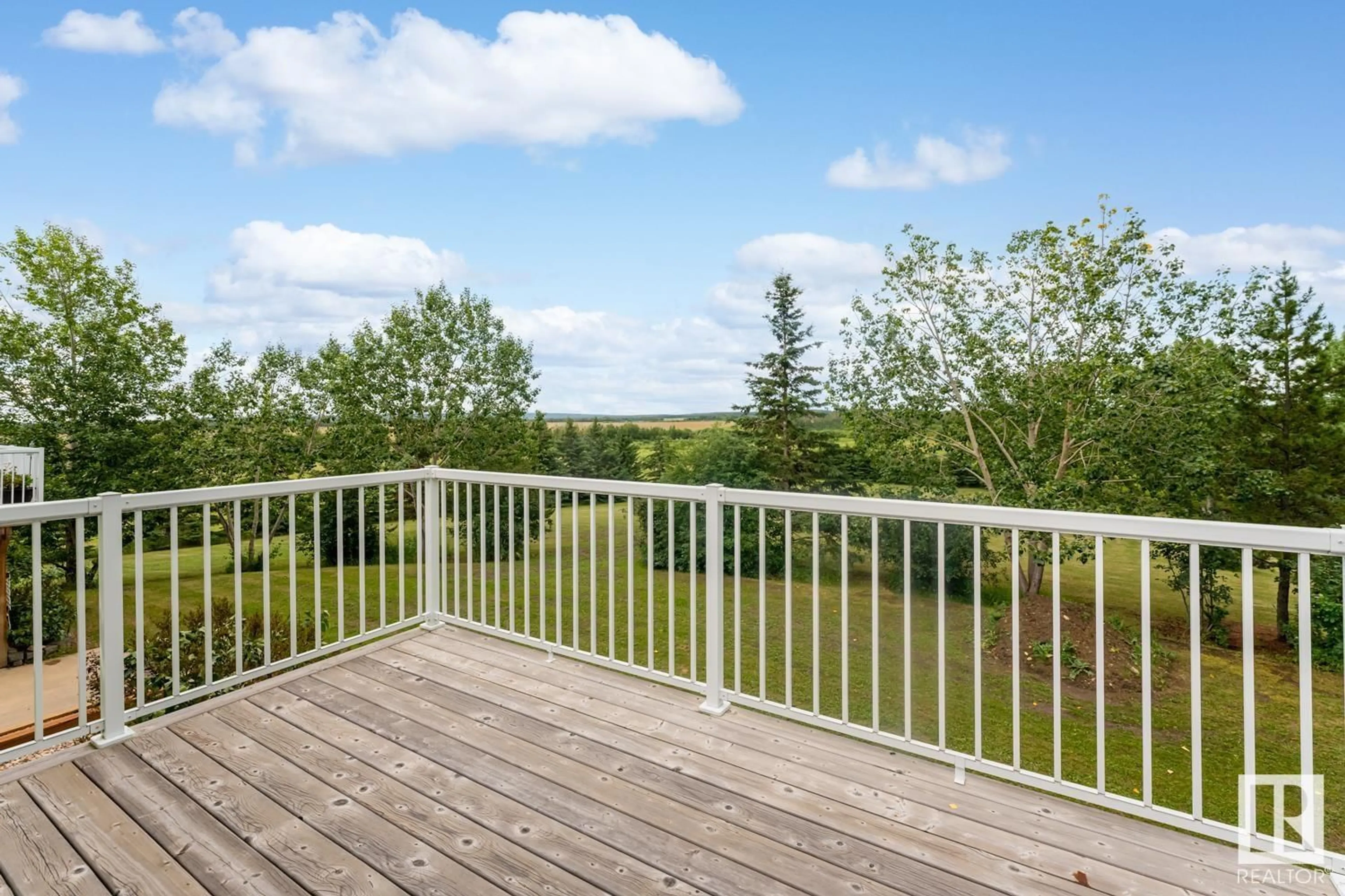 Patio, water/lake/river/ocean view for #5 62530 Range Road 420A, Rural Bonnyville M.D. Alberta T9M1P1