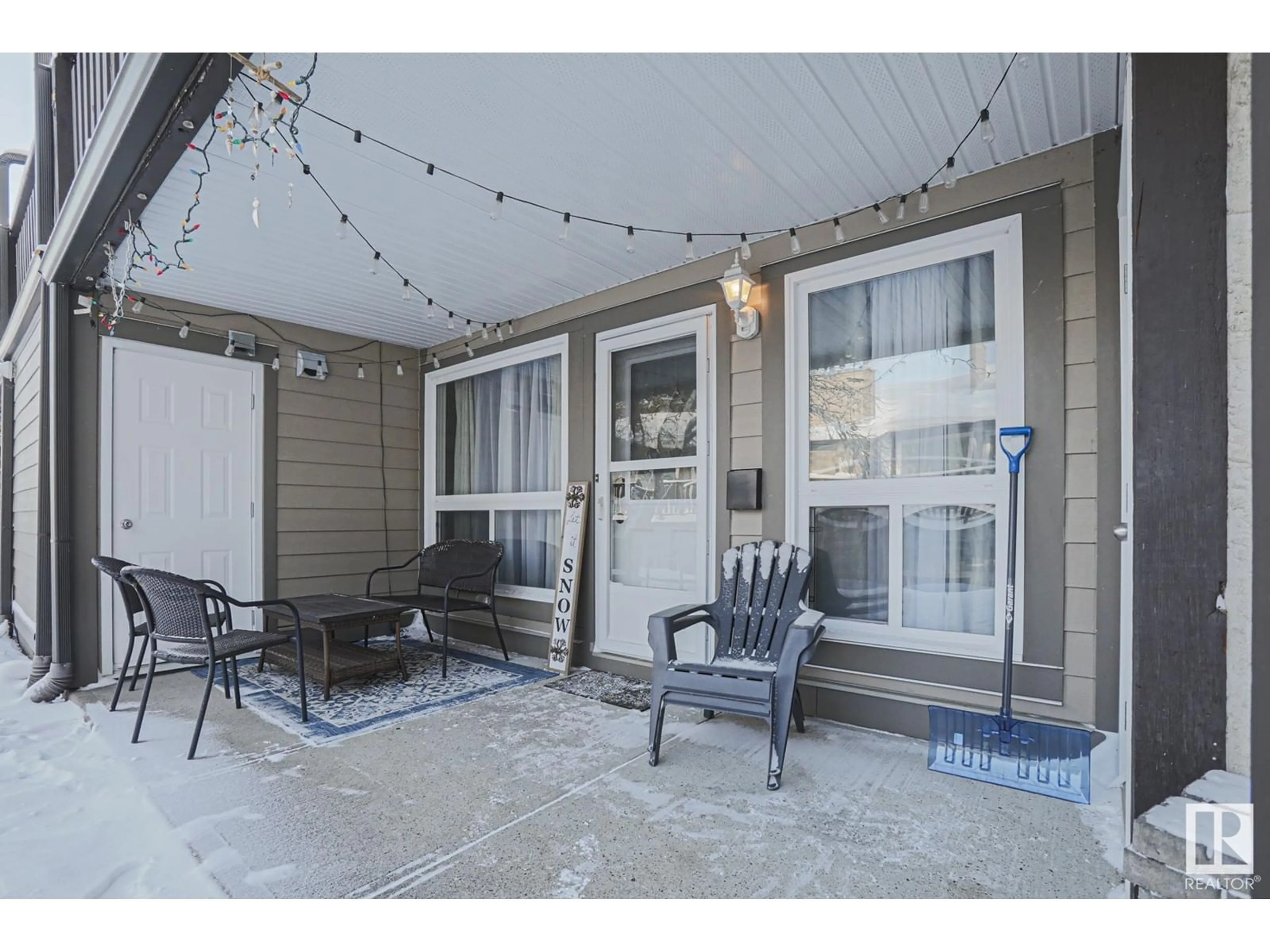 Patio, street for #149 70 WOODLANDS RD, St. Albert Alberta T8N5H2