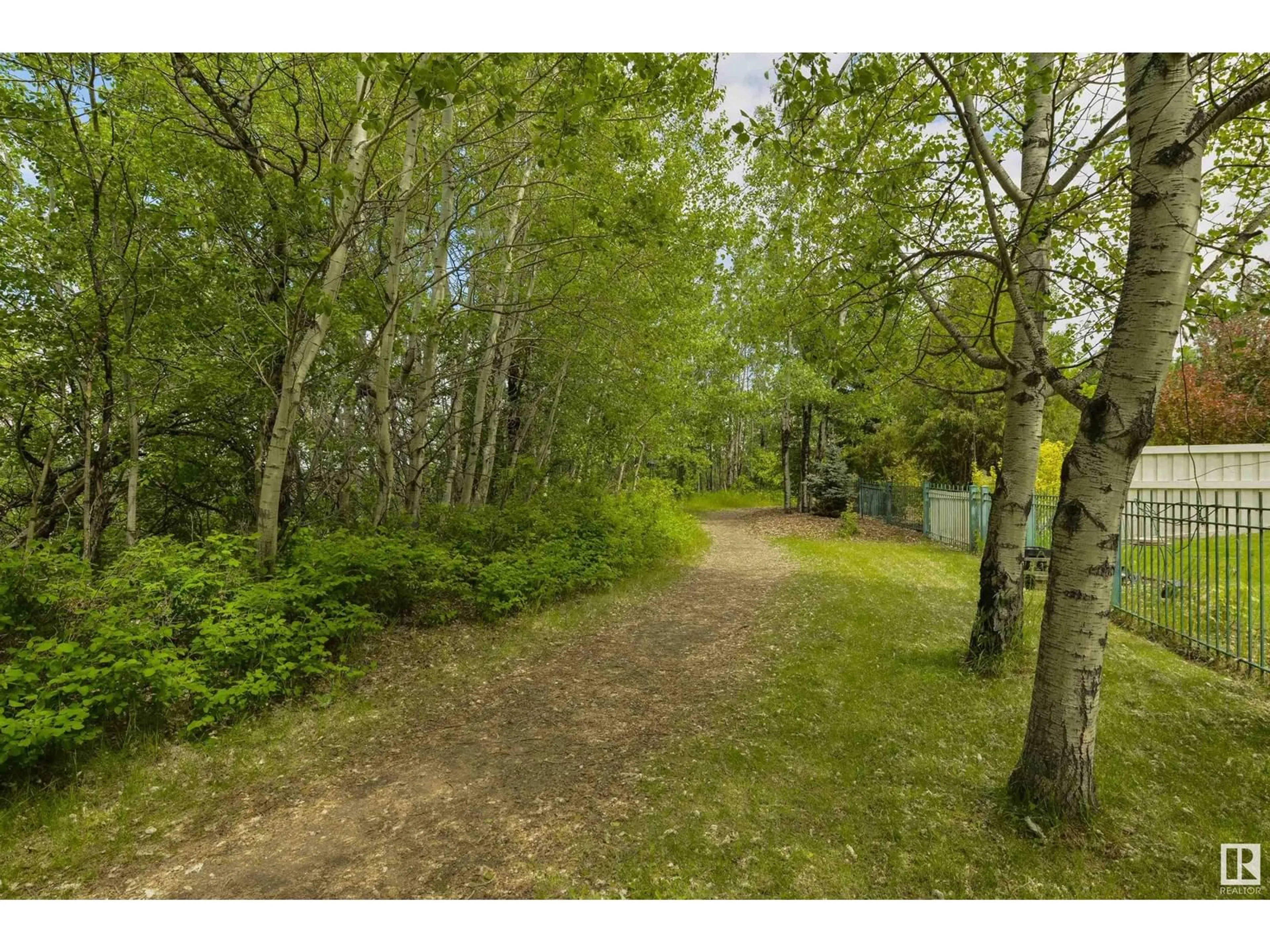 A pic from outside/outdoor area/front of a property/back of a property/a pic from drone, forest/trees view for 873 TWIN BROOKS CL NW, Edmonton Alberta T6J7G6